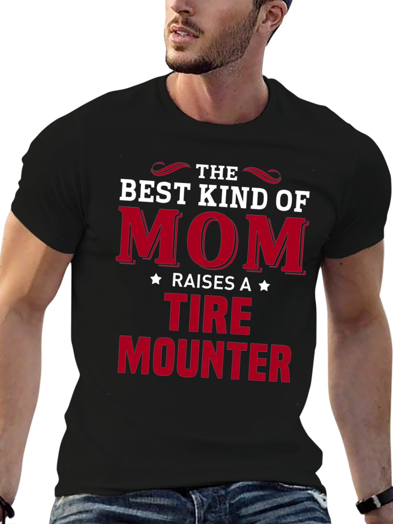 Best Kind of Mom Tire Mounter T-Shirt