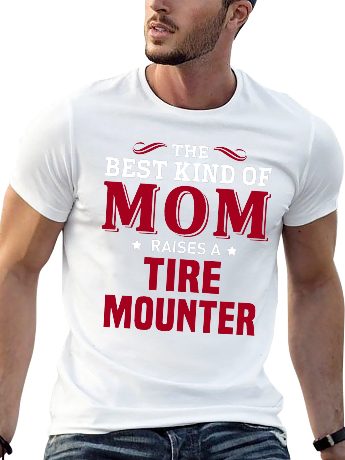 Best Kind of Mom Tire Mounter T-Shirt