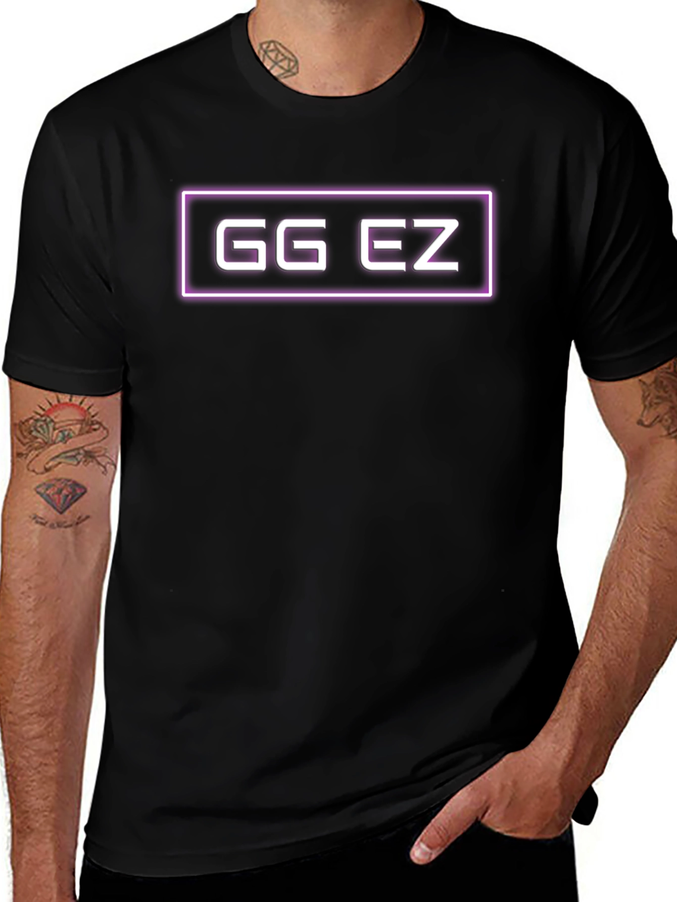 GG EZ Graphic Tee - Black T-Shirt