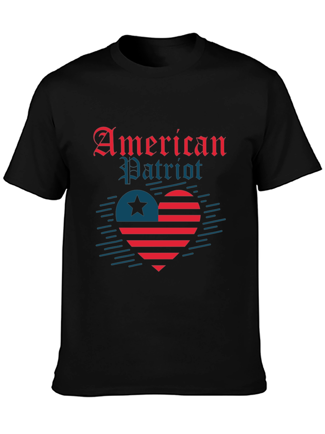 American Patriot Heart T-Shirt