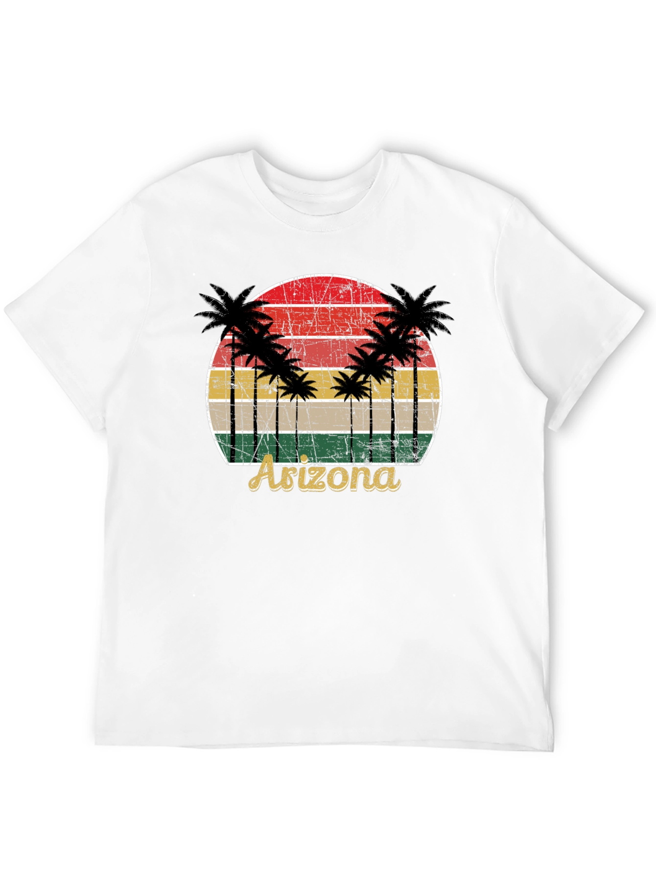 Retro Arizona Palm Tree Graphic Tee