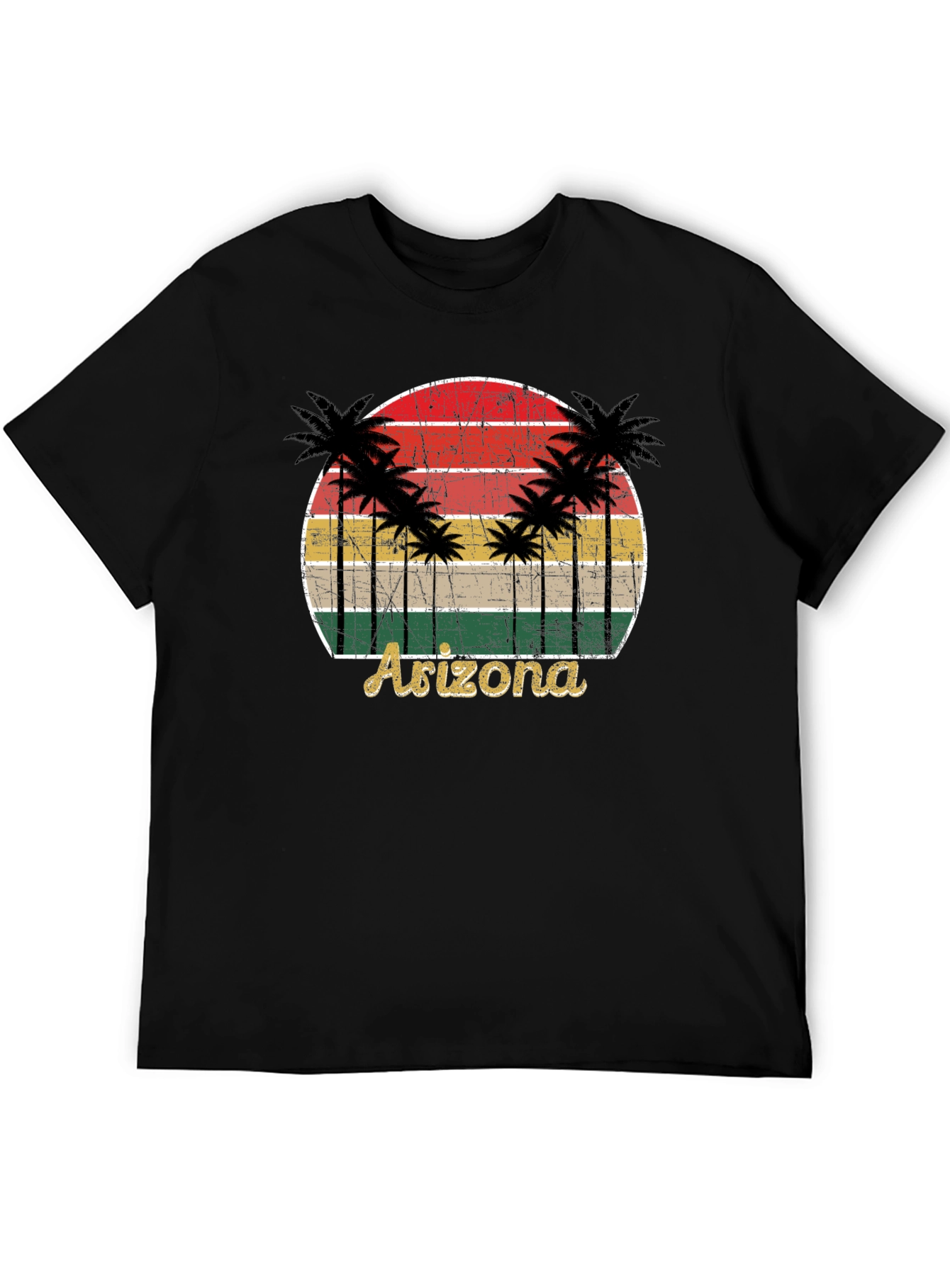 Retro Arizona Palm Tree Graphic Tee