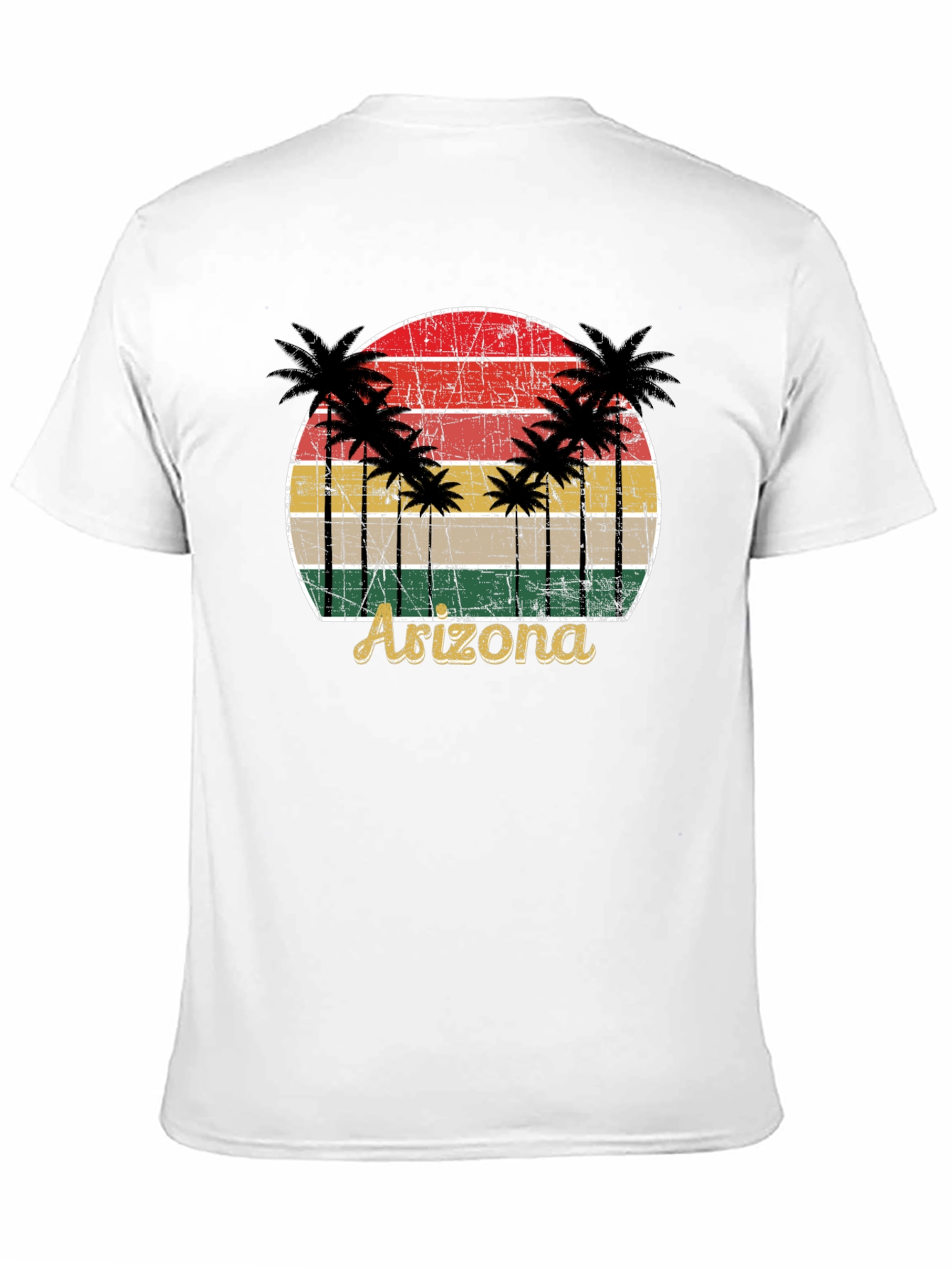 Retro Arizona Palm Tree Graphic Tee