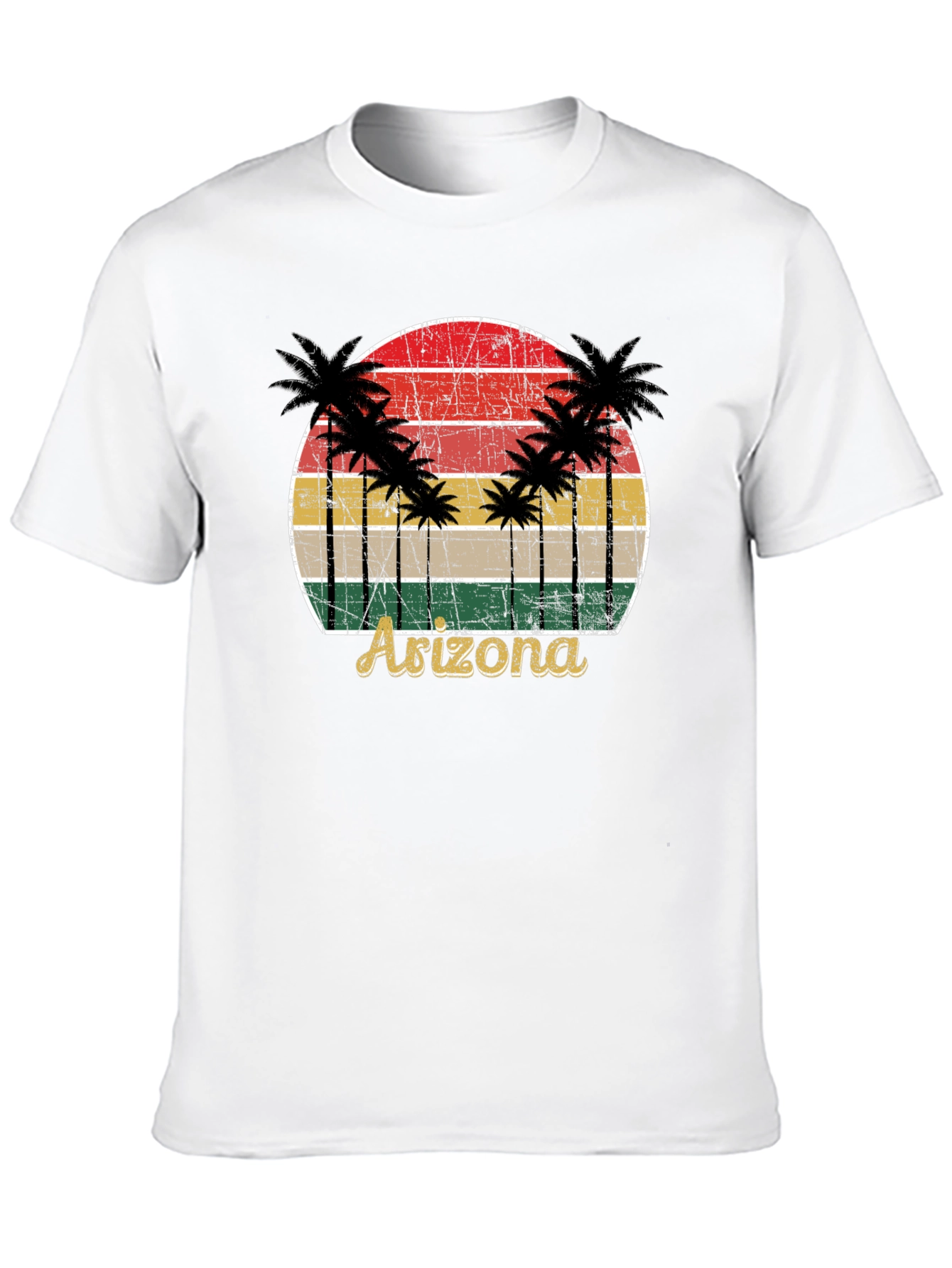 Retro Arizona Palm Tree Graphic Tee