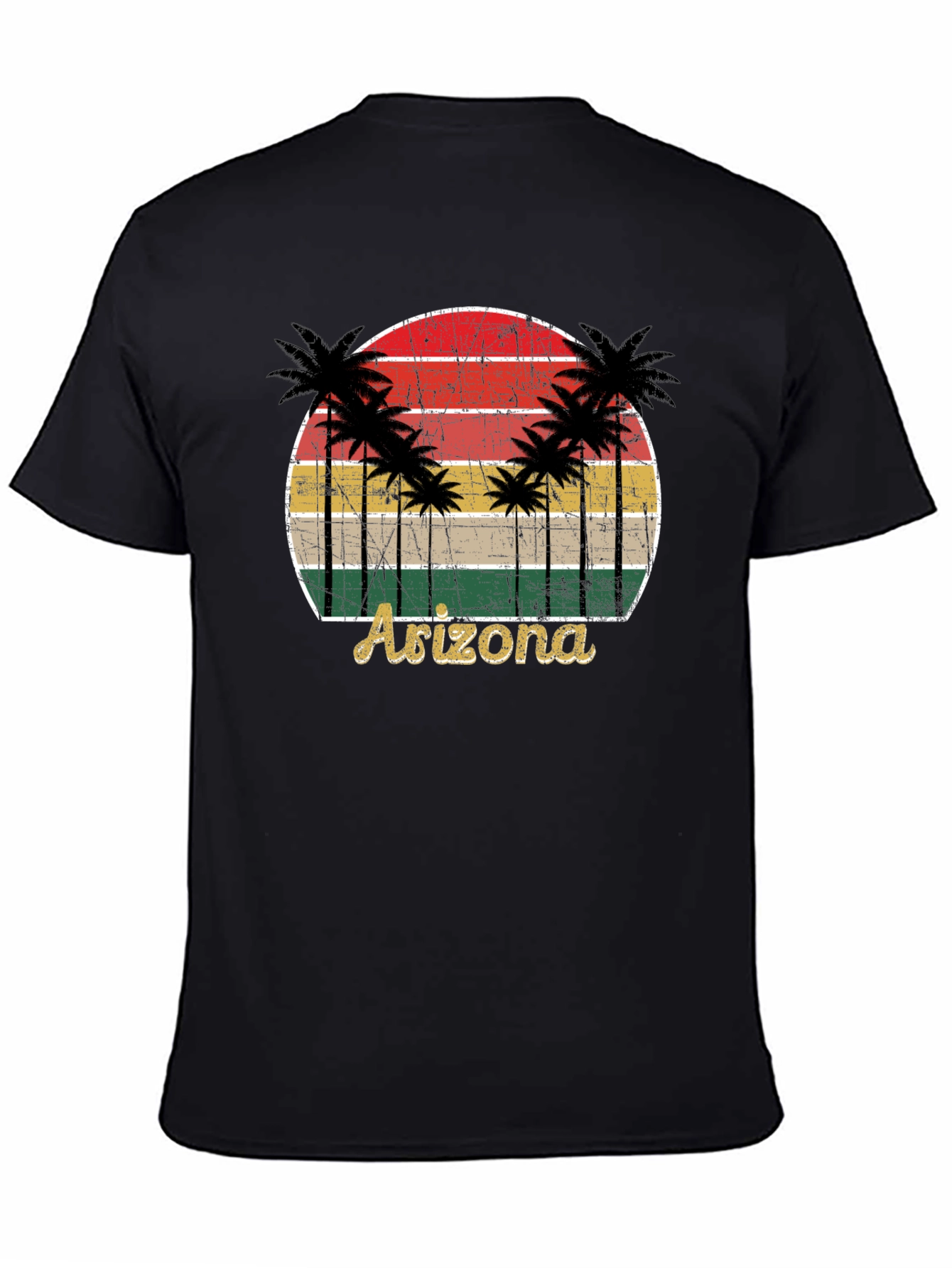 Retro Arizona Palm Tree Graphic Tee