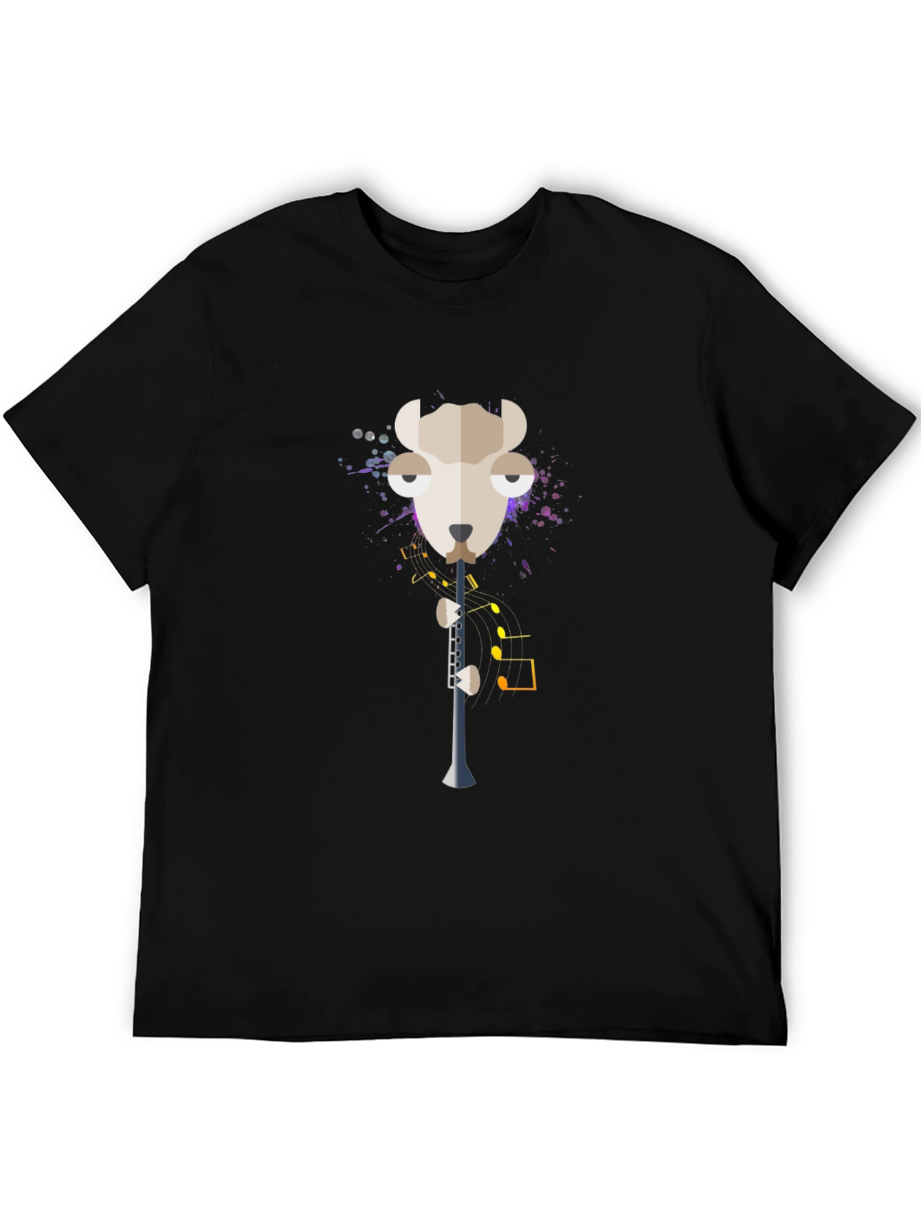 Musical Sheep T-Shirt - Quirky Graphic Tee