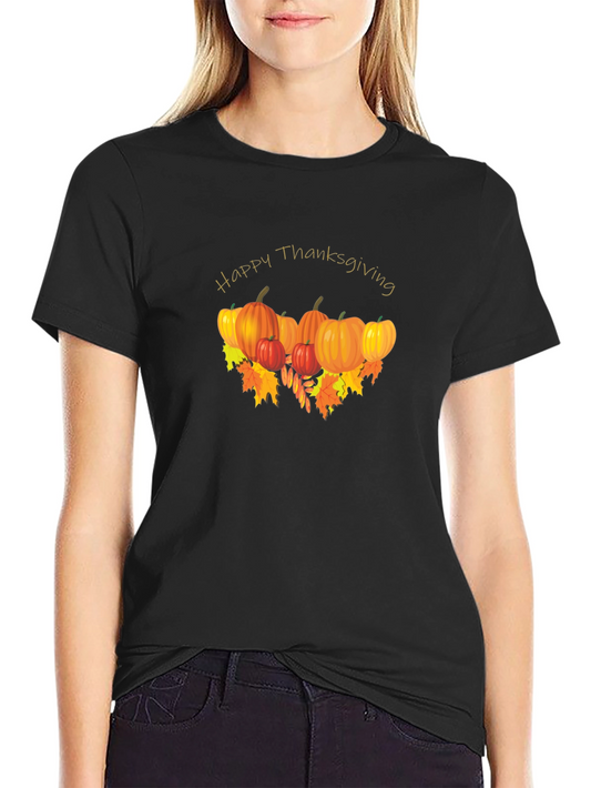 Happy Thanksgiving Pumpkin T-Shirt