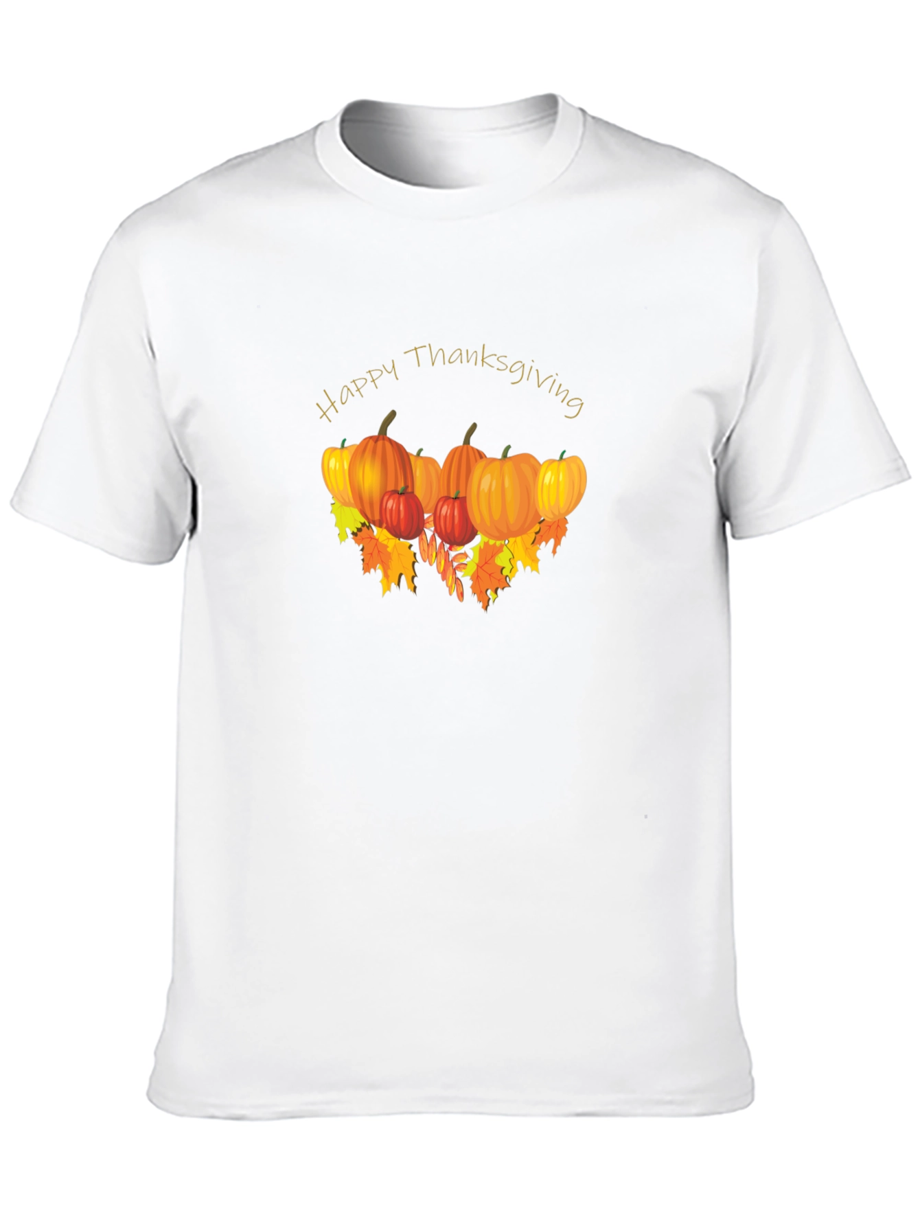 Happy Thanksgiving Pumpkin T-Shirt
