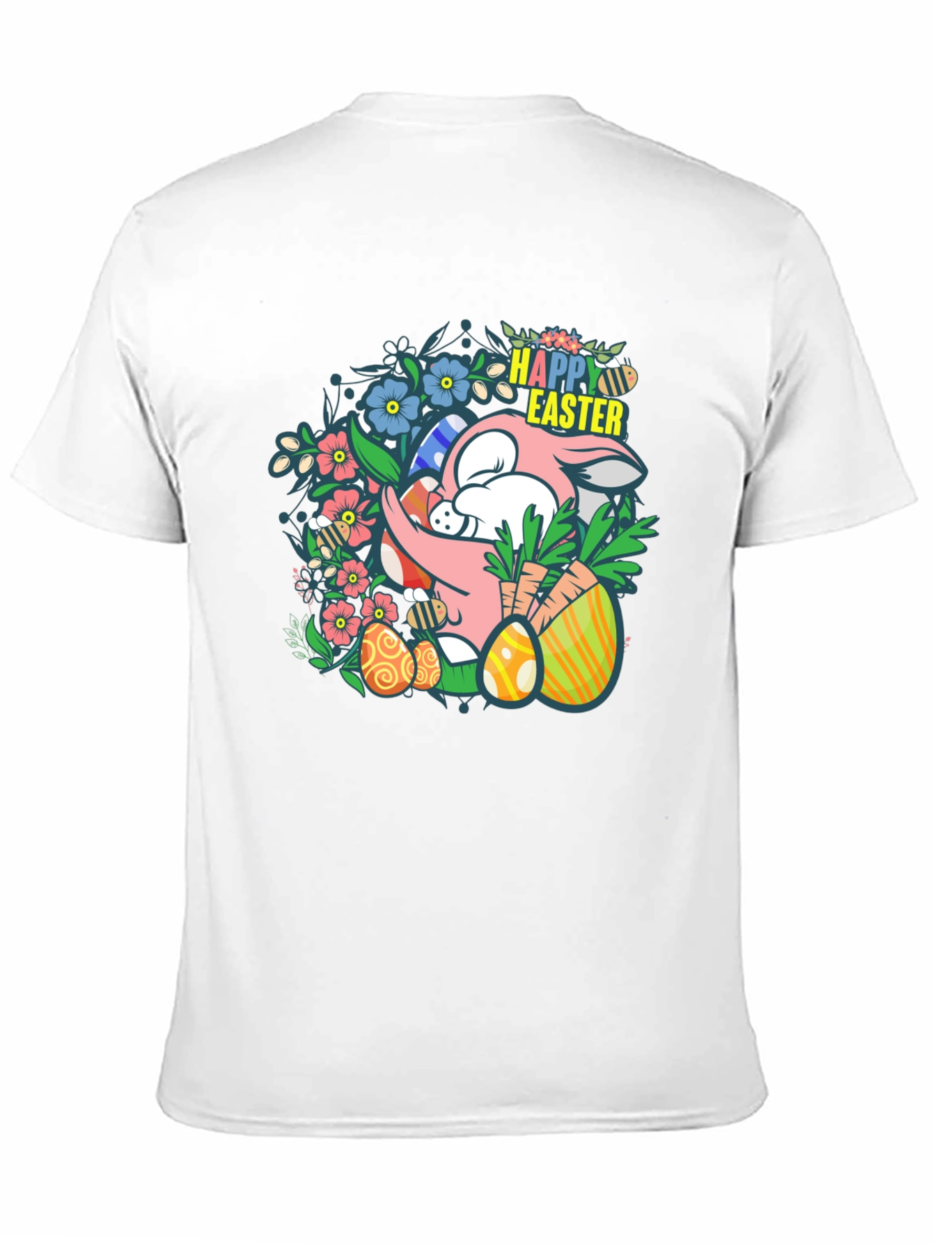 Happy Easter Bunny Graphic T-Shirt