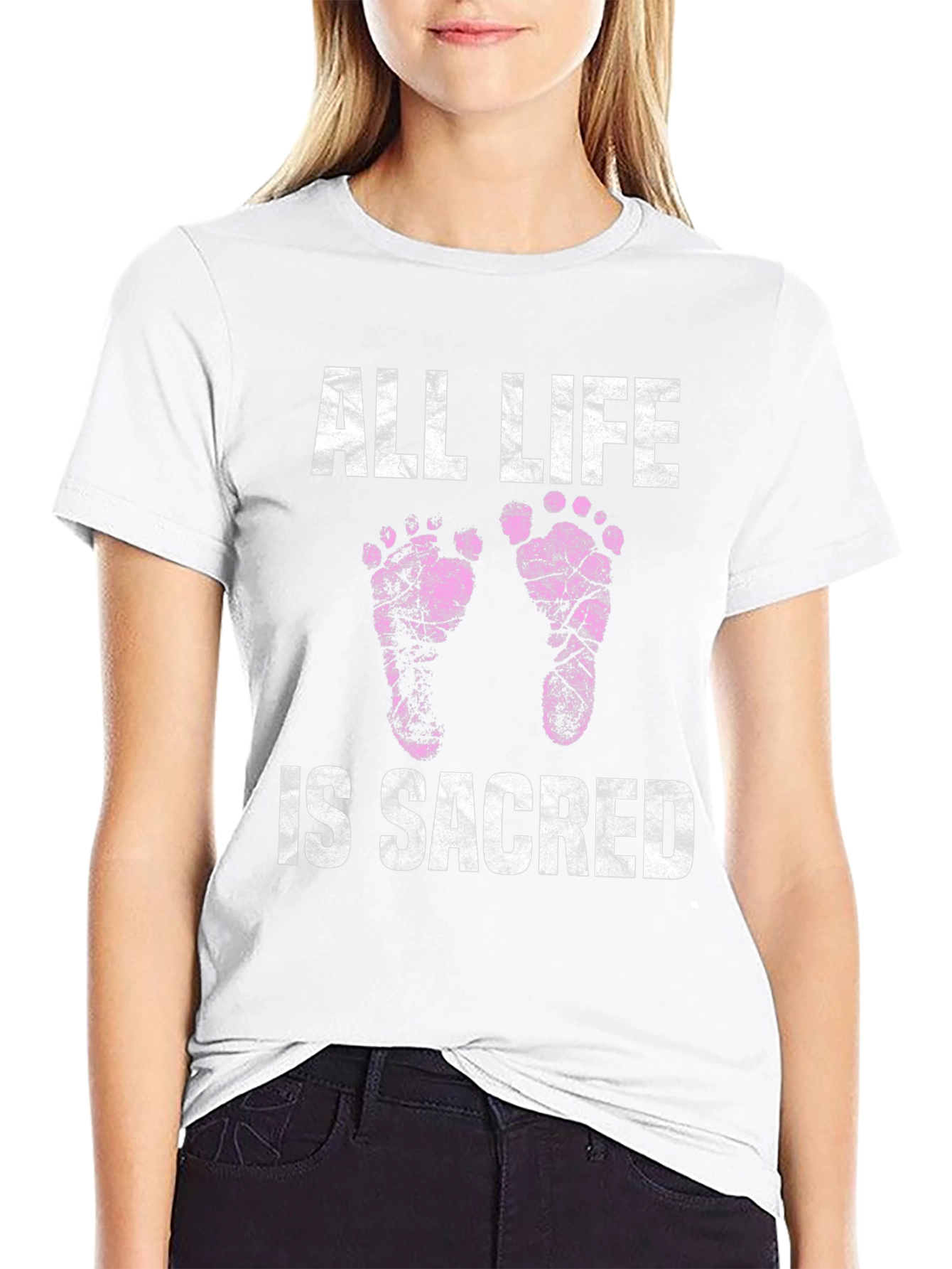 All Life Is Sacred Graphic T-Shirt