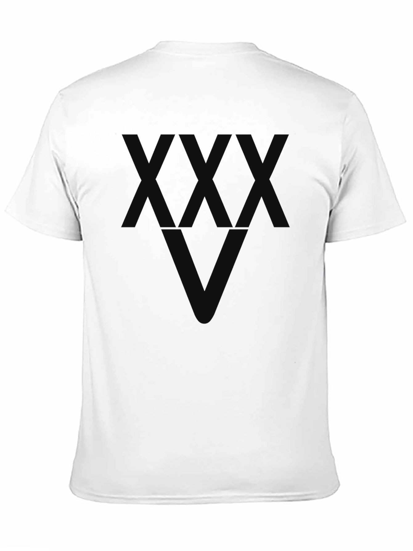 Mens Graphic Black T-Shirt - Geometric Design