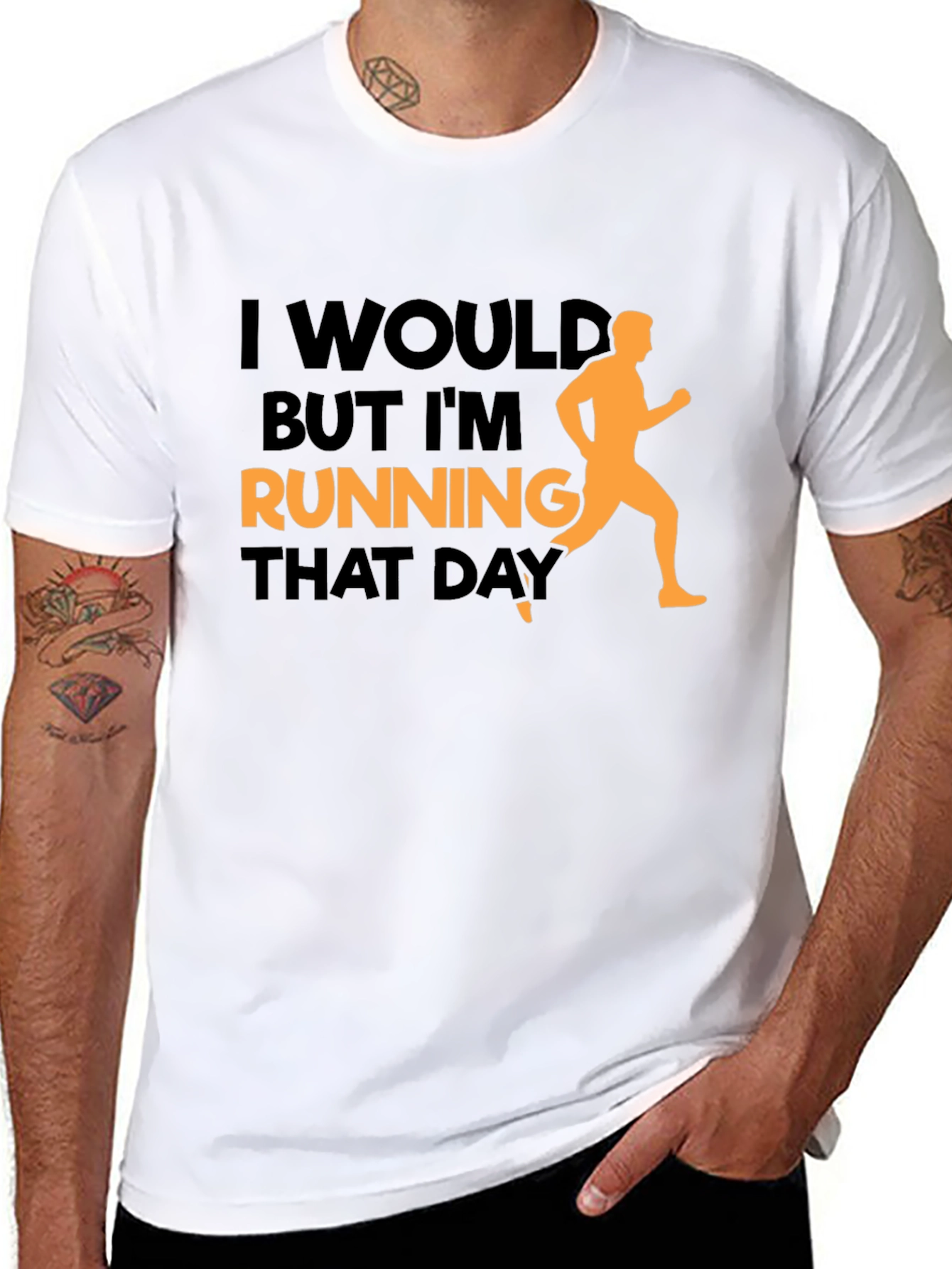 Funny Running Graphic T-Shirt