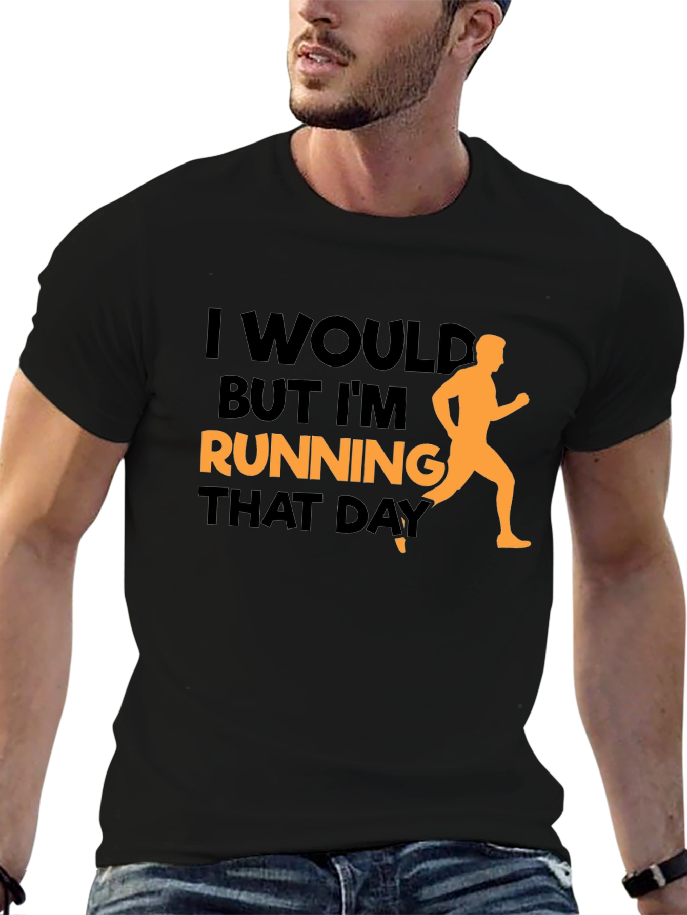 Funny Running Graphic T-Shirt