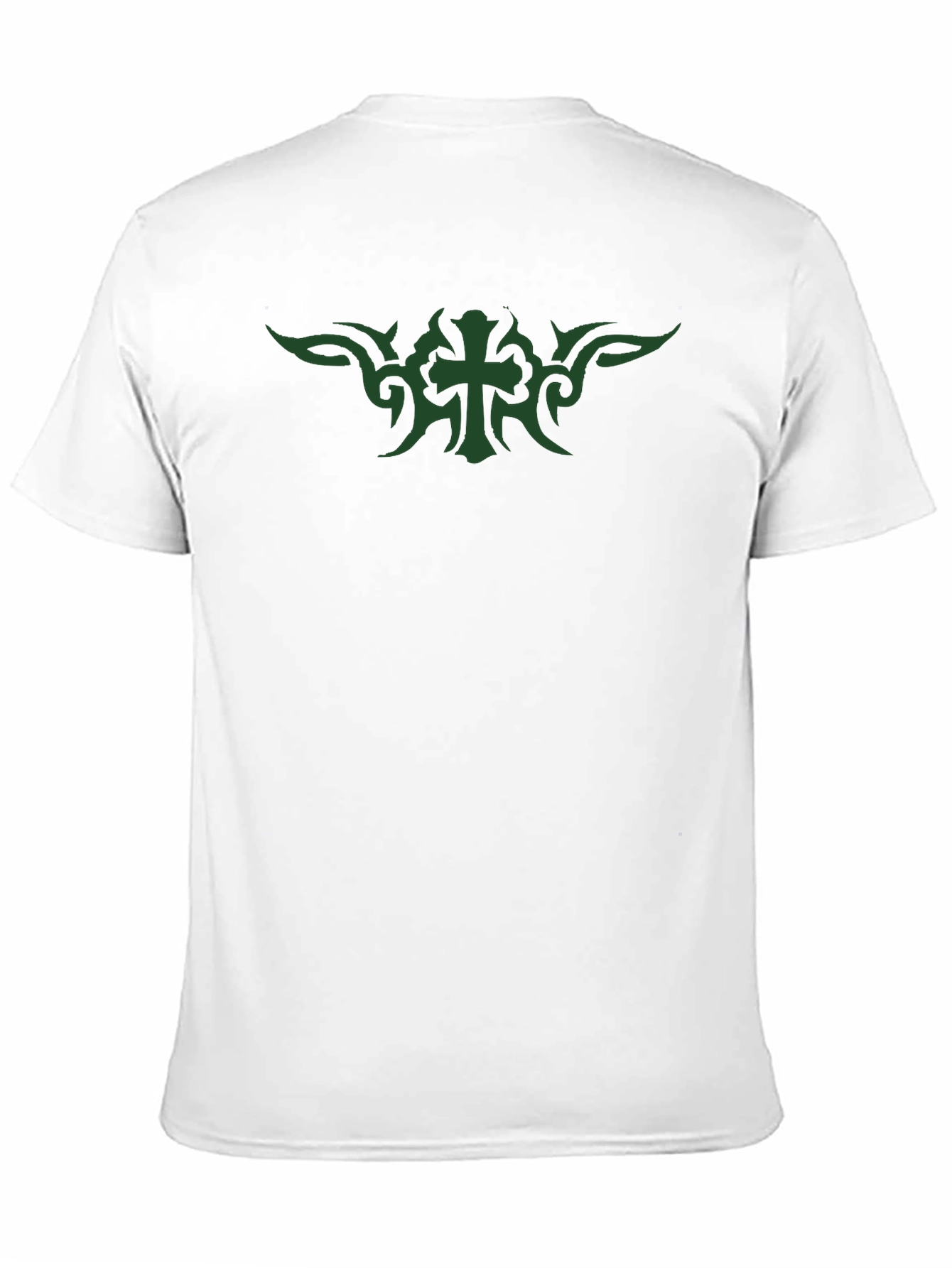 Tribal Cross Graphic Tee - Modern & Edgy