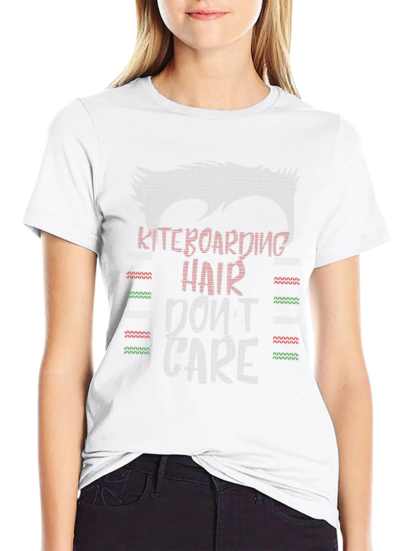 Kiteboarding Hair Dont Care T-Shirt