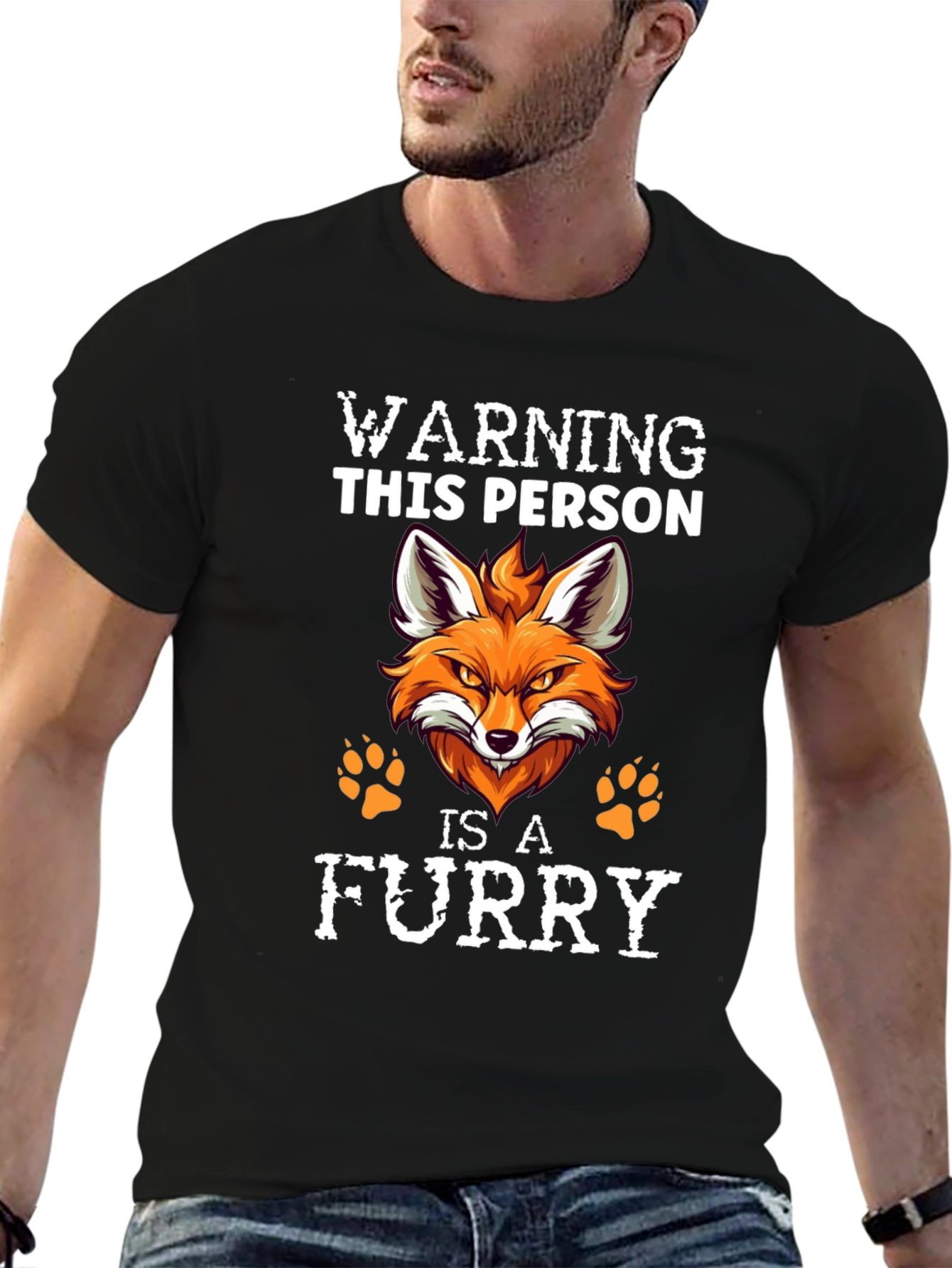 Warning This Person is a Furry T-Shirt