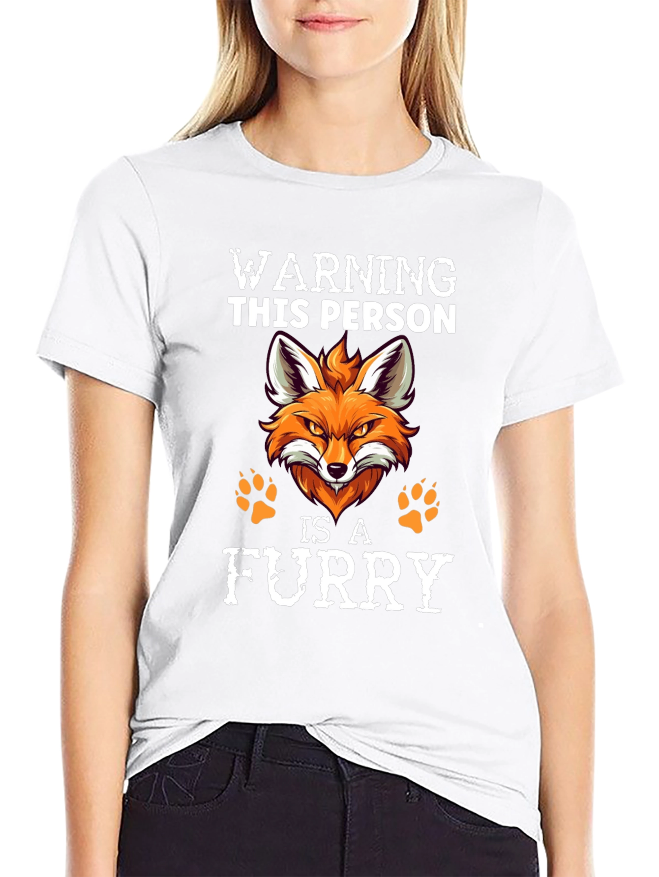 Warning This Person is a Furry T-Shirt