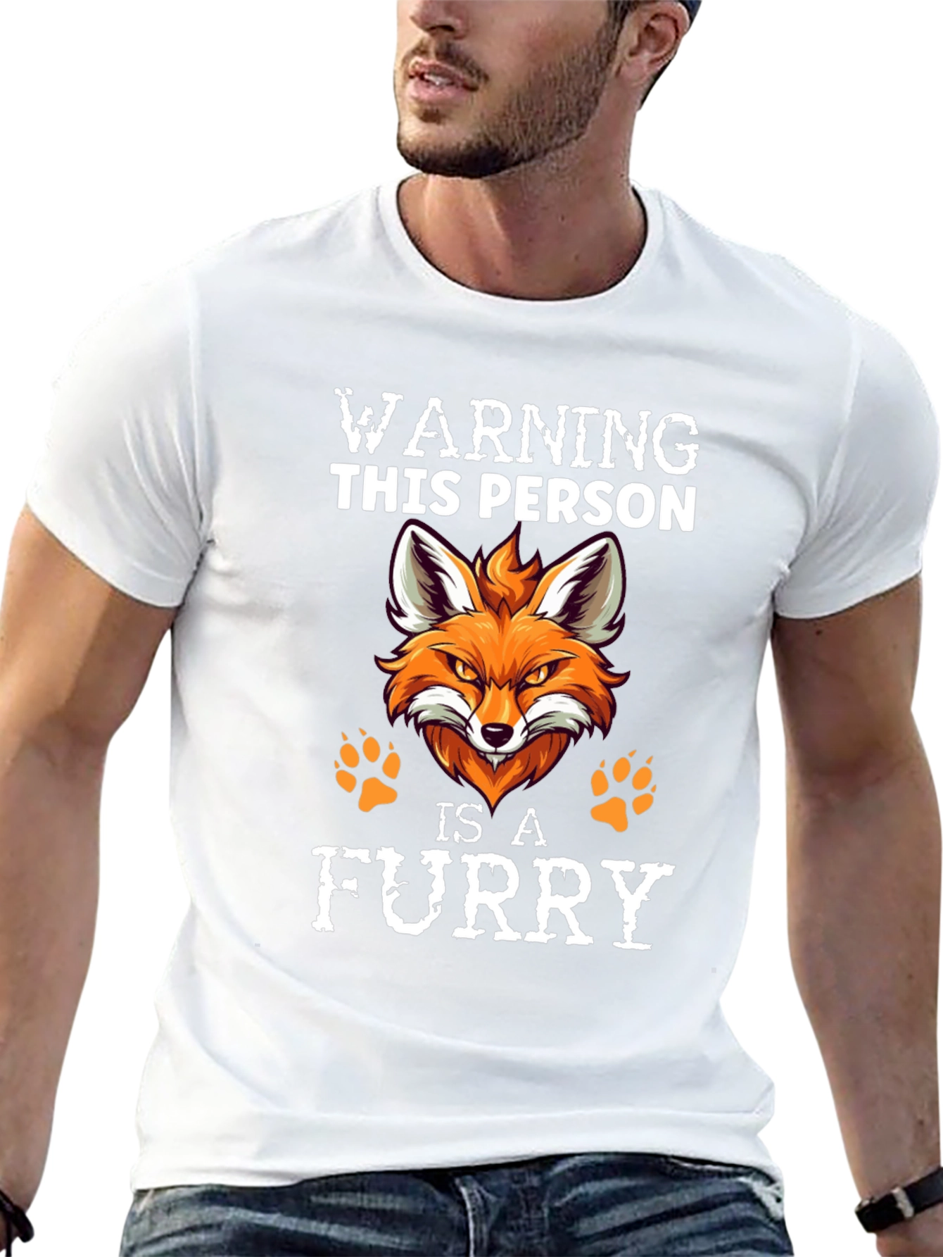 Warning This Person is a Furry T-Shirt