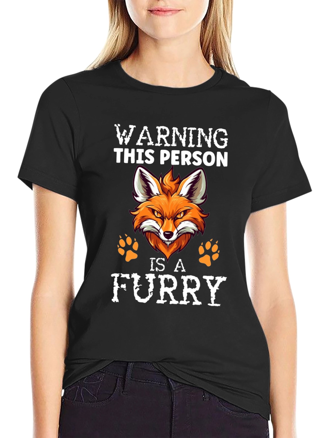 Warning This Person is a Furry T-Shirt