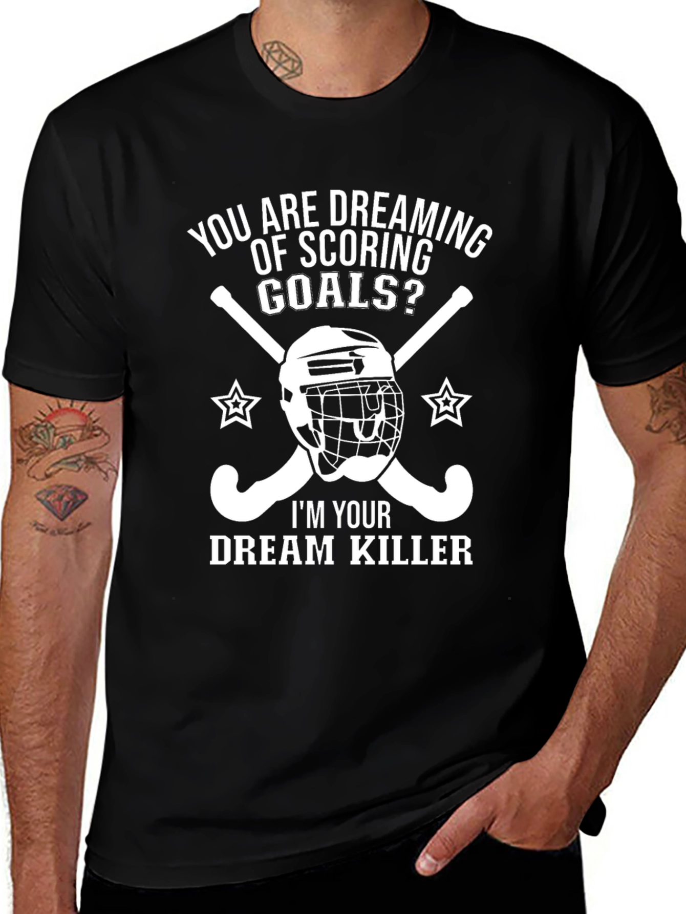 Dream Killer Hockey T-Shirt - Funny Sports Tee