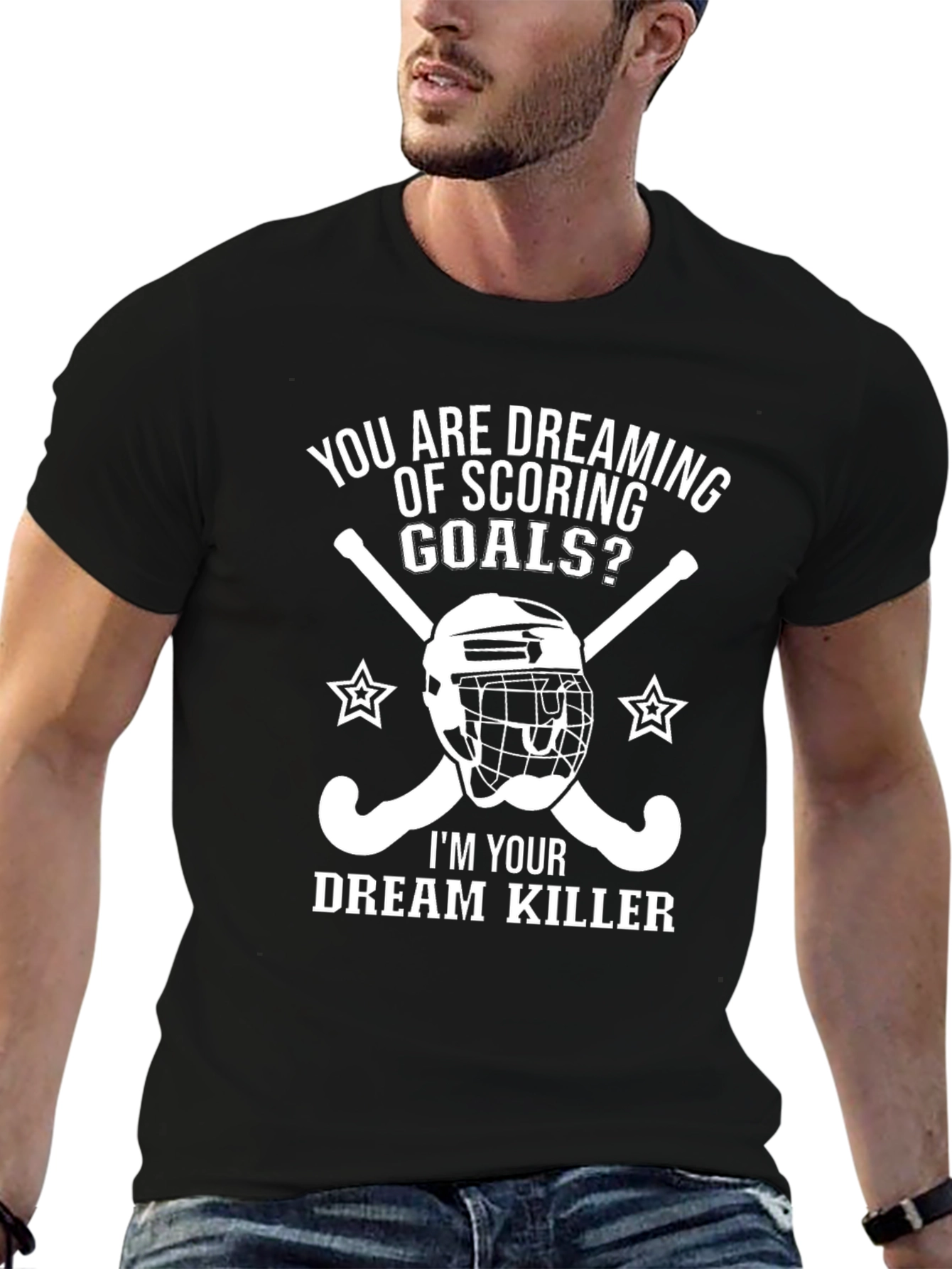 Dream Killer Hockey T-Shirt - Funny Sports Tee
