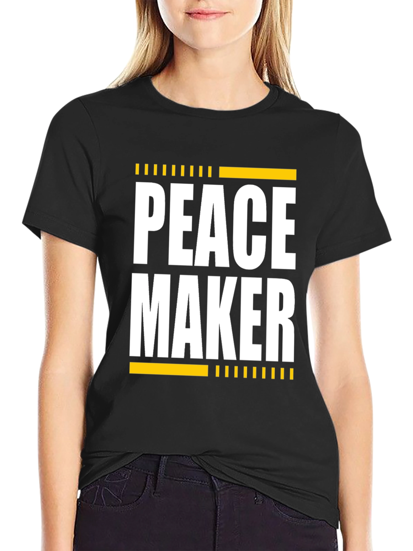 Peace Maker Graphic Tee - Bold Statement Shirt