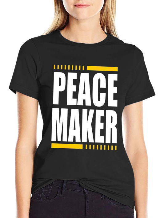 Peace Maker Graphic Tee - Bold Statement Shirt
