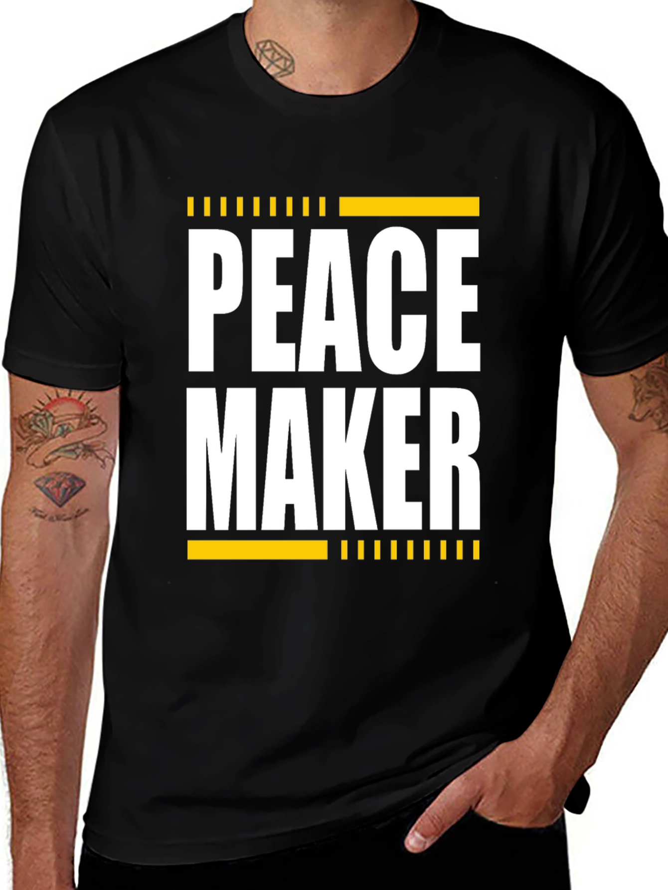 Peace Maker Graphic Tee - Bold Statement Shirt