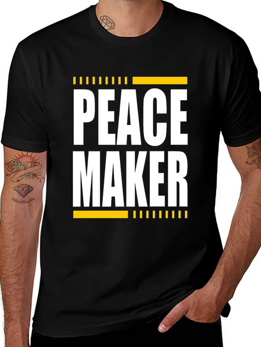Peace Maker Graphic Tee - Bold Statement Shirt