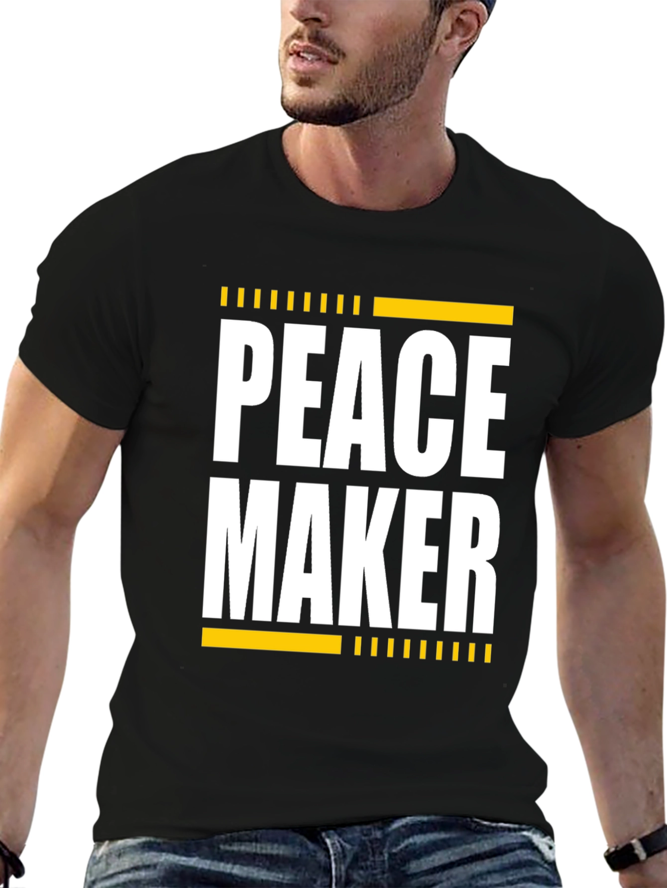 Peace Maker Graphic Tee - Bold Statement Shirt