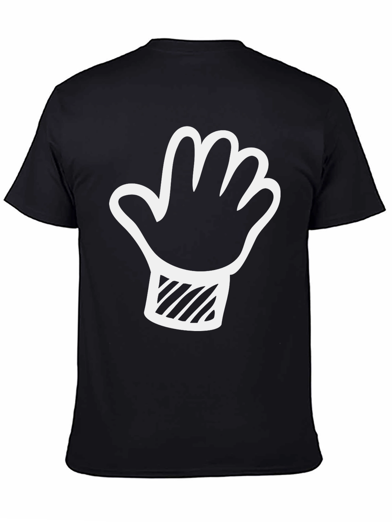 Novelty Graphic T-Shirt - Cartoon Hand