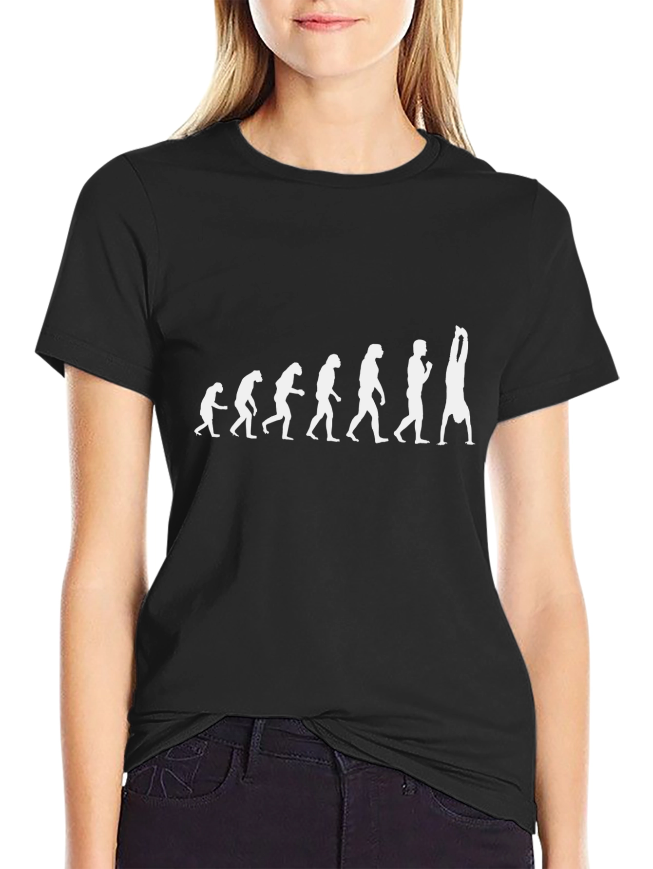 Evolution of Handstand T-Shirt