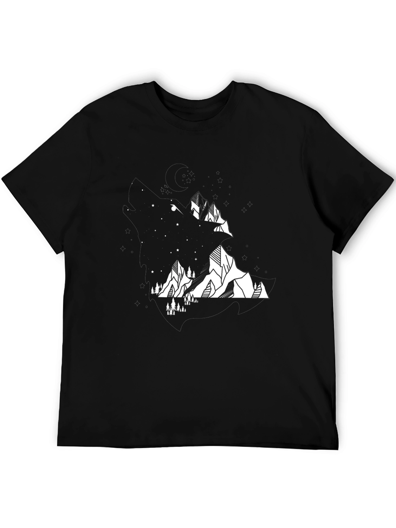 Mountainscape Graphic T-Shirt