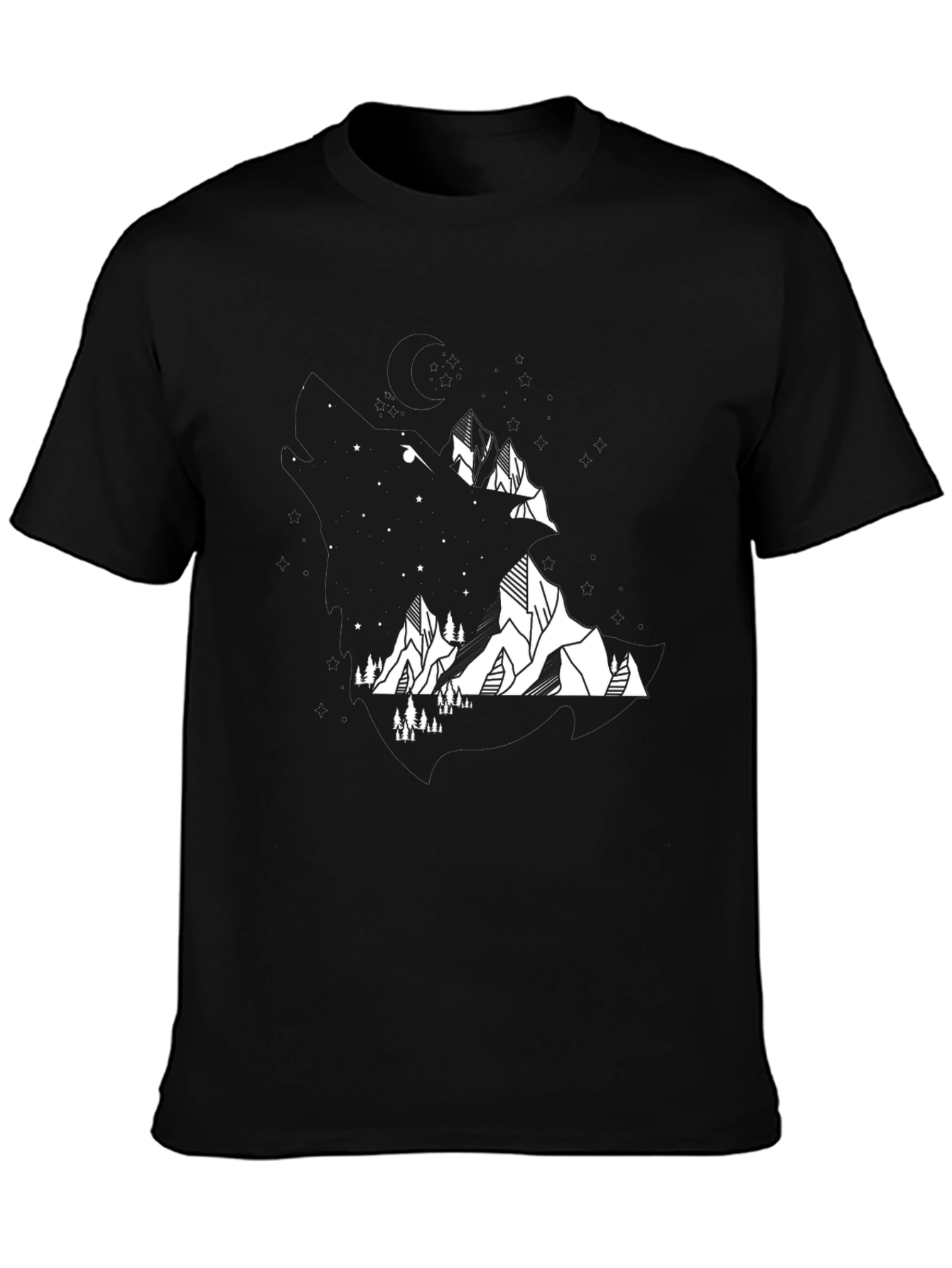 Mountainscape Graphic T-Shirt