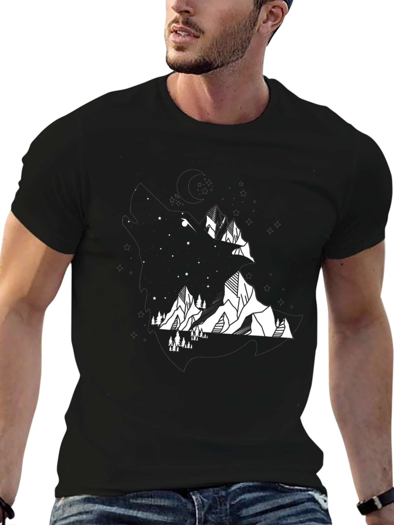 Mountainscape Graphic T-Shirt