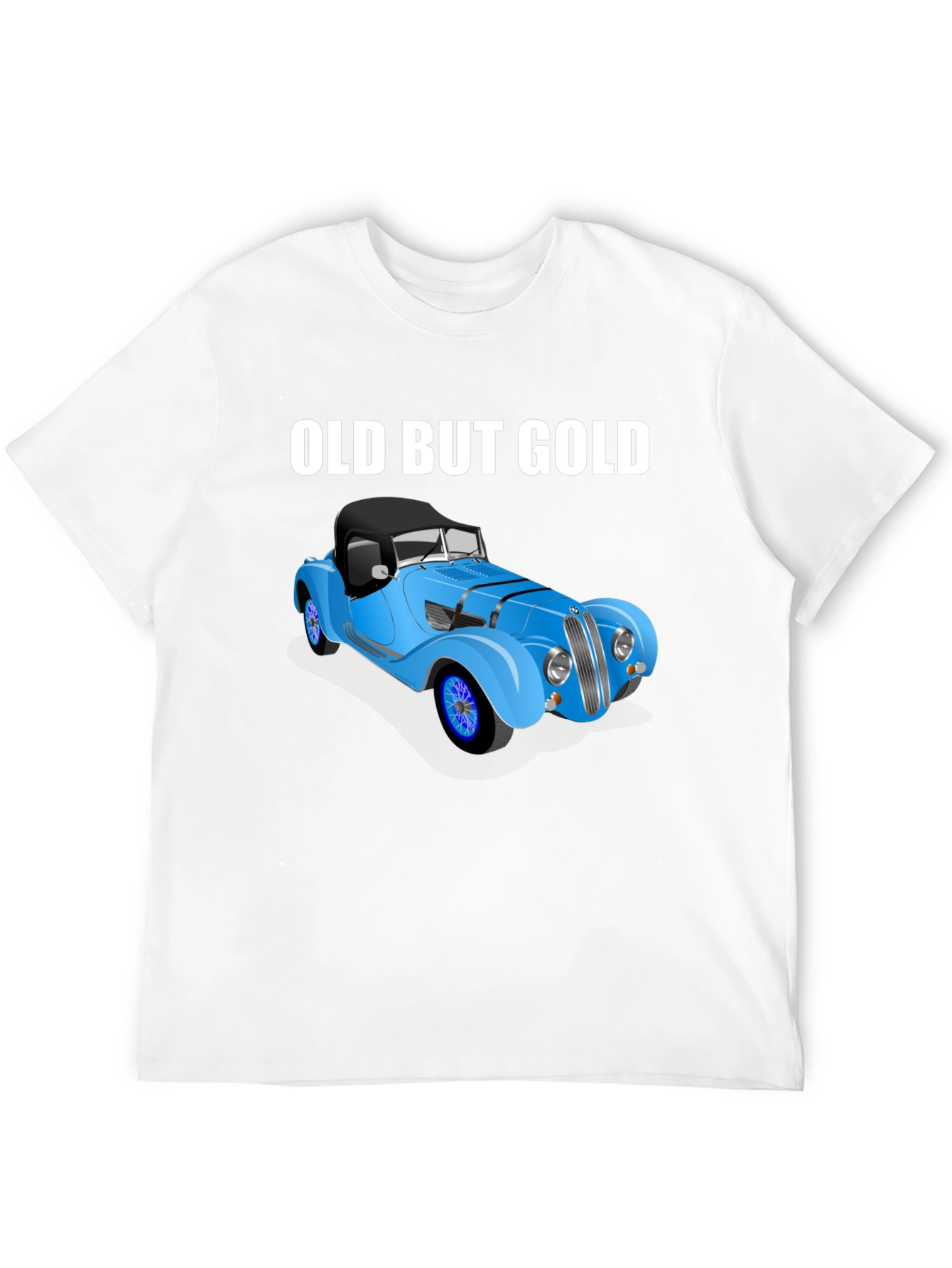 Old But Gold Classic Car T-Shirt