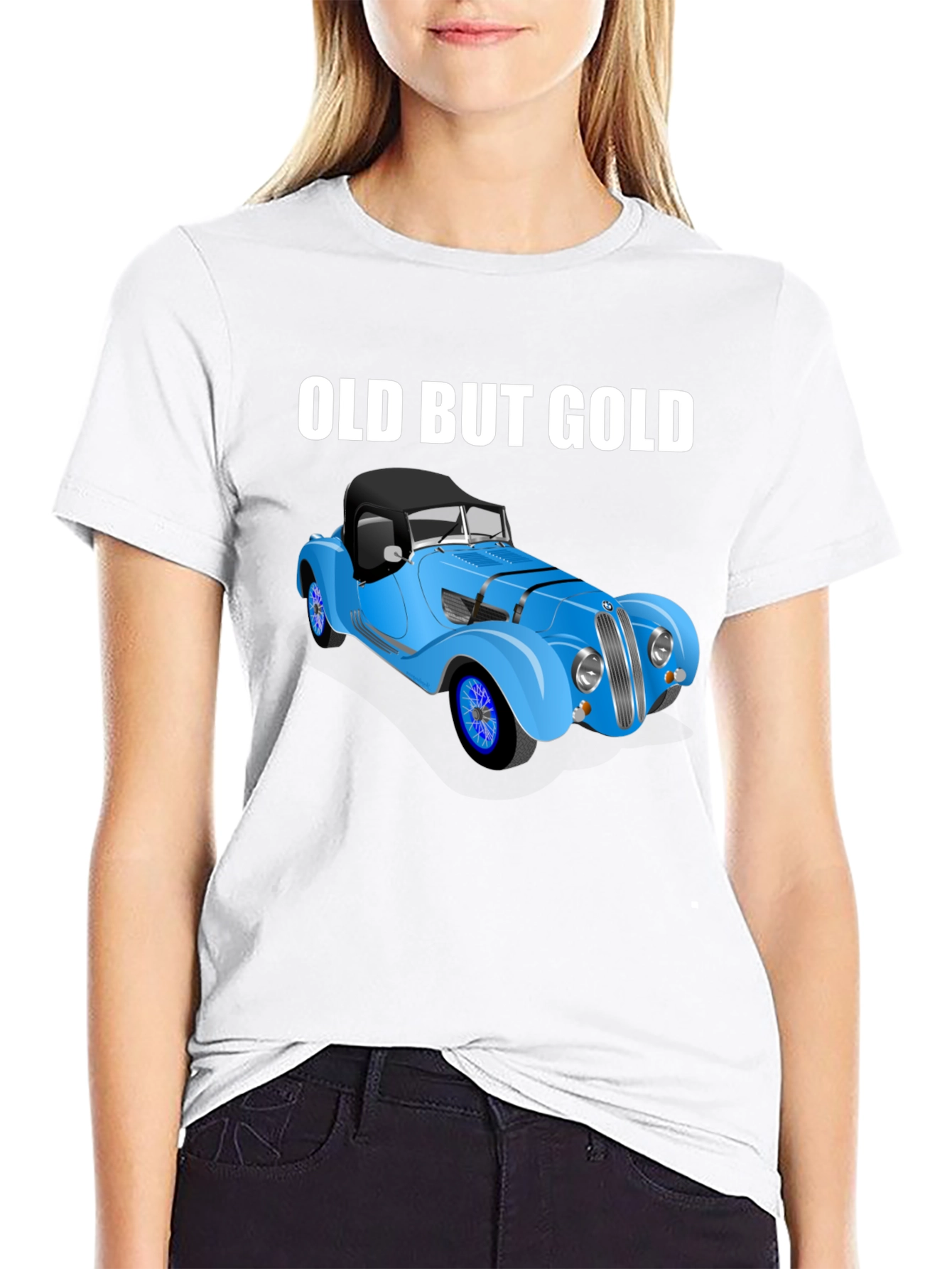 Old But Gold Classic Car T-Shirt