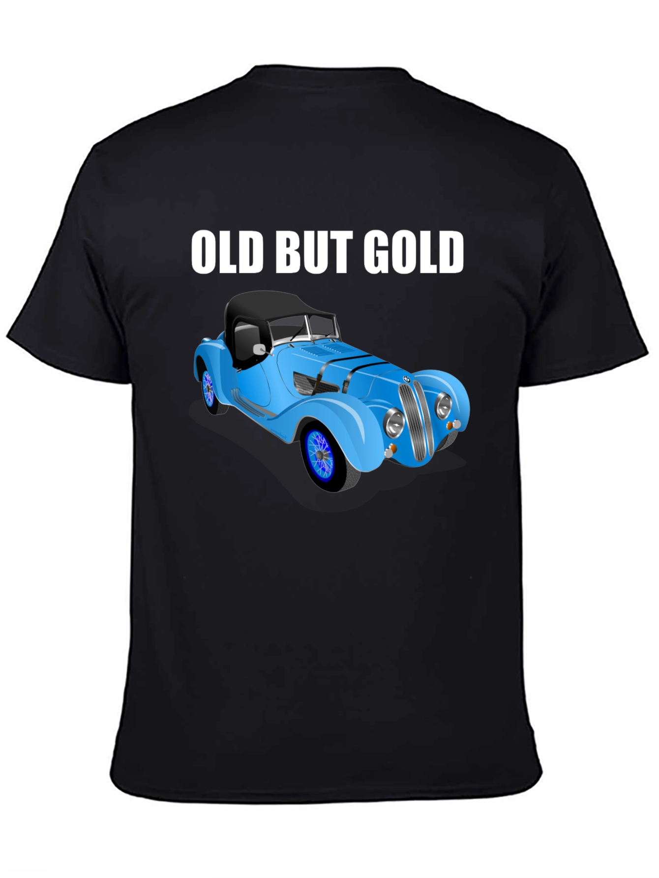 Old But Gold Classic Car T-Shirt