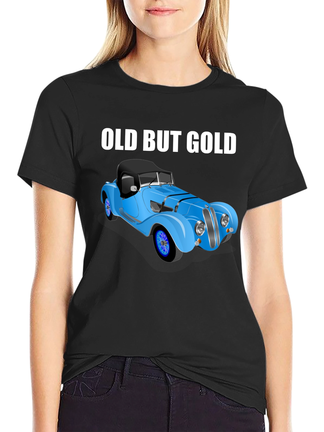 Old But Gold Classic Car T-Shirt