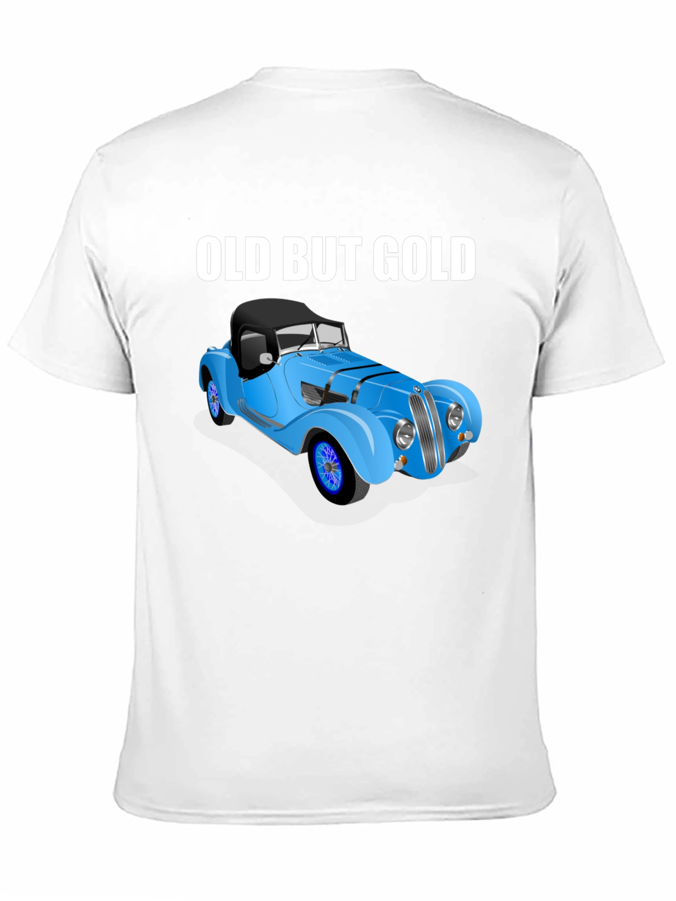 Old But Gold Classic Car T-Shirt
