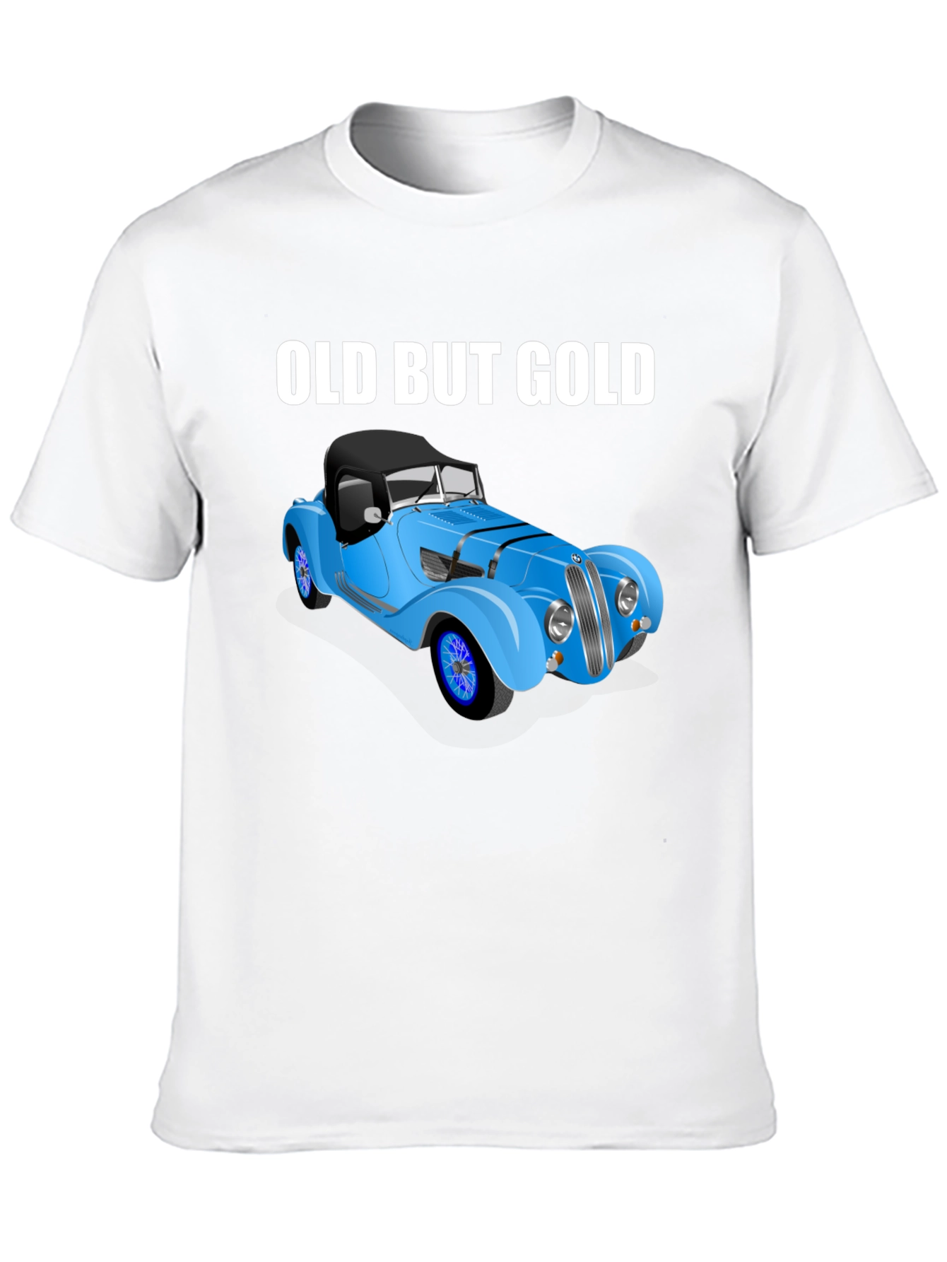 Old But Gold Classic Car T-Shirt