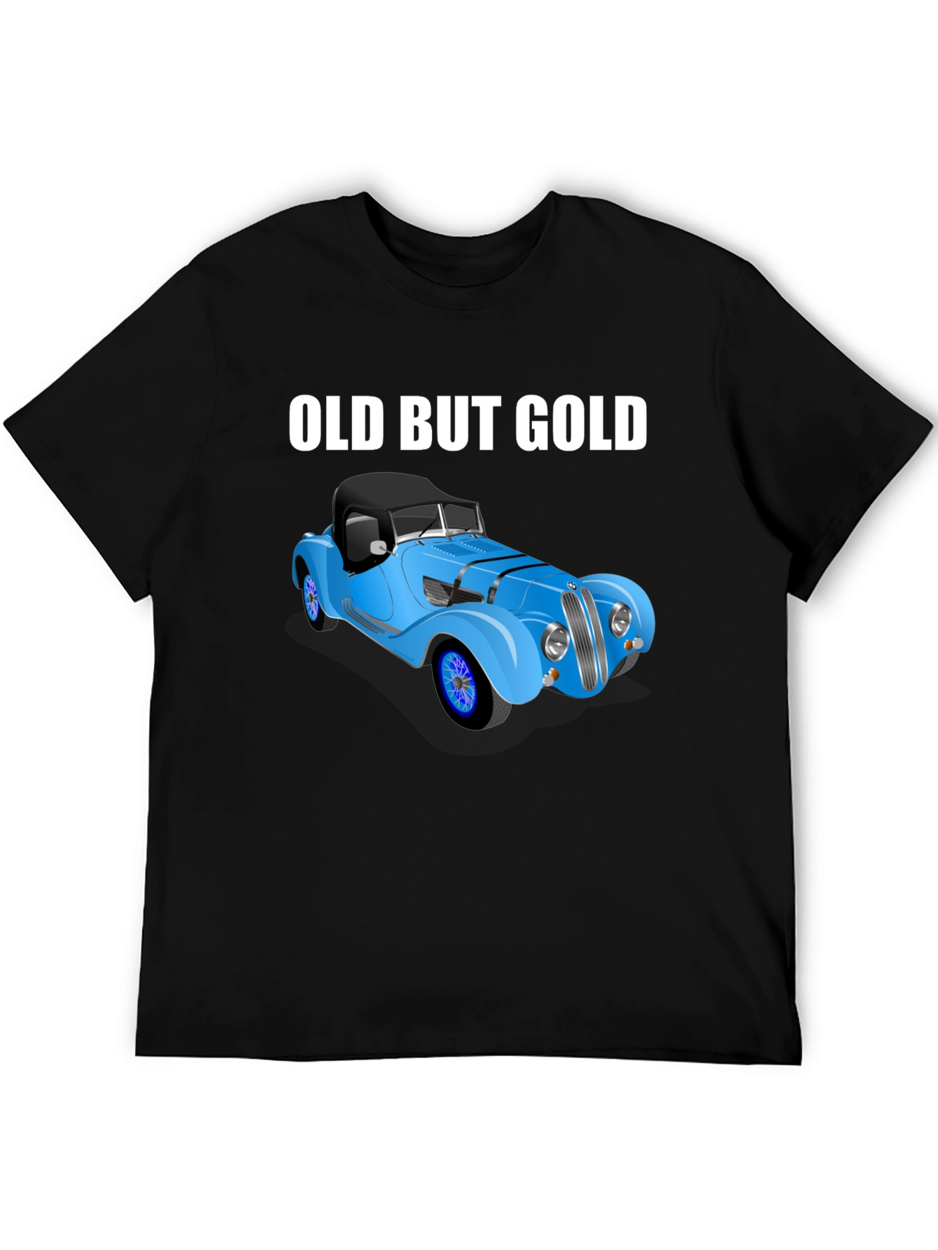 Old But Gold Classic Car T-Shirt