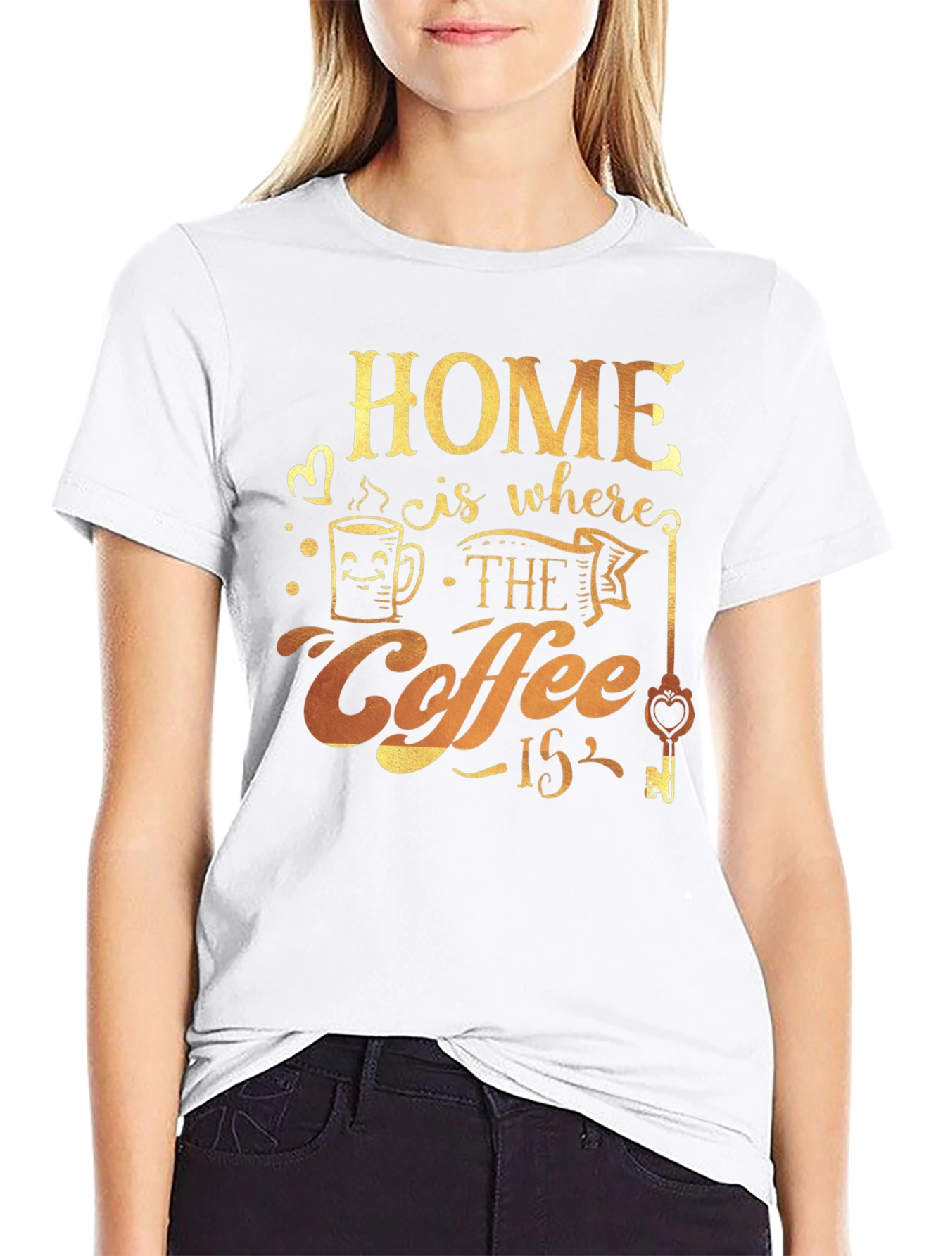 Home is Where the Coffee Is T-Shirt