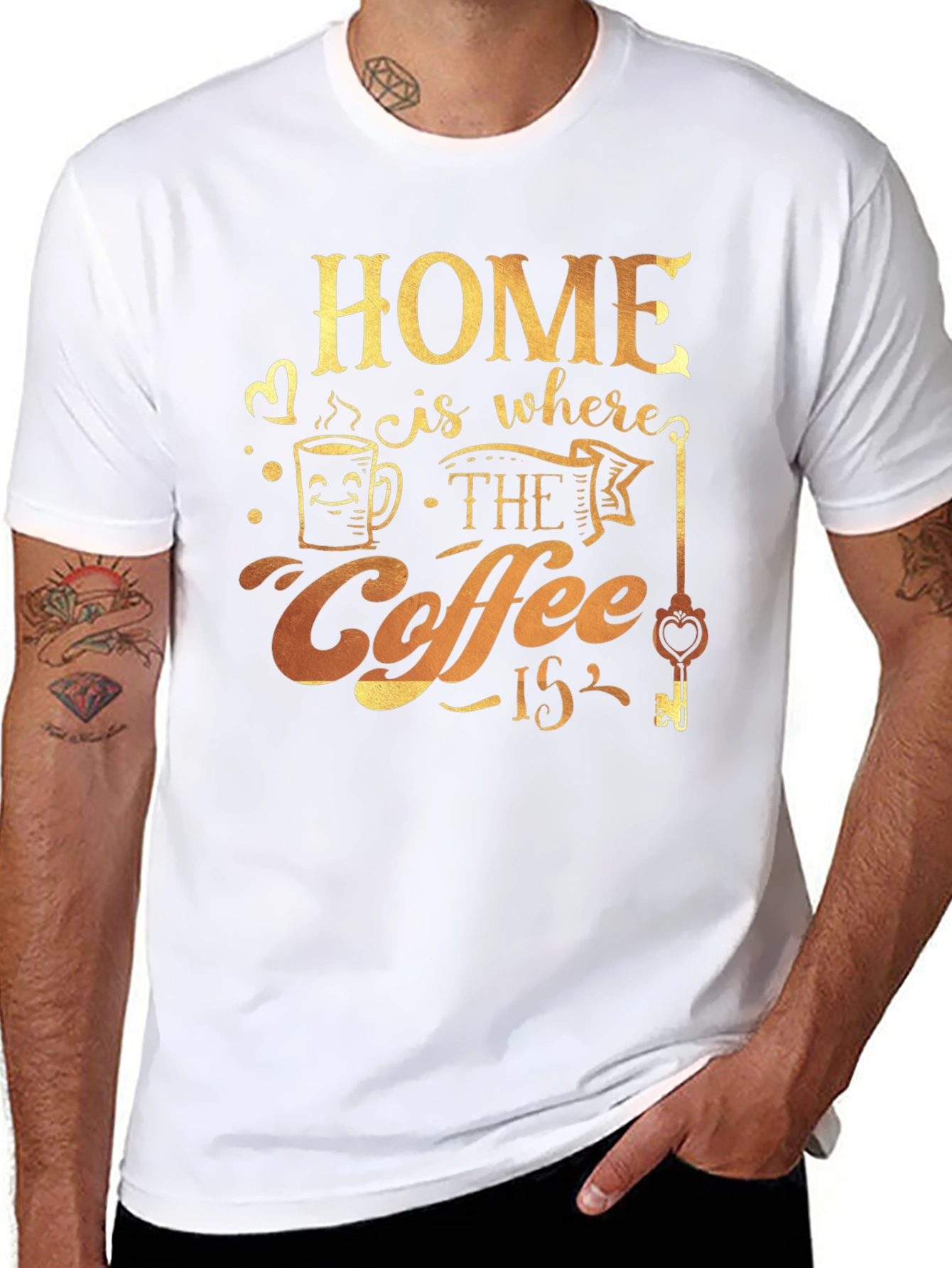 Home is Where the Coffee Is T-Shirt