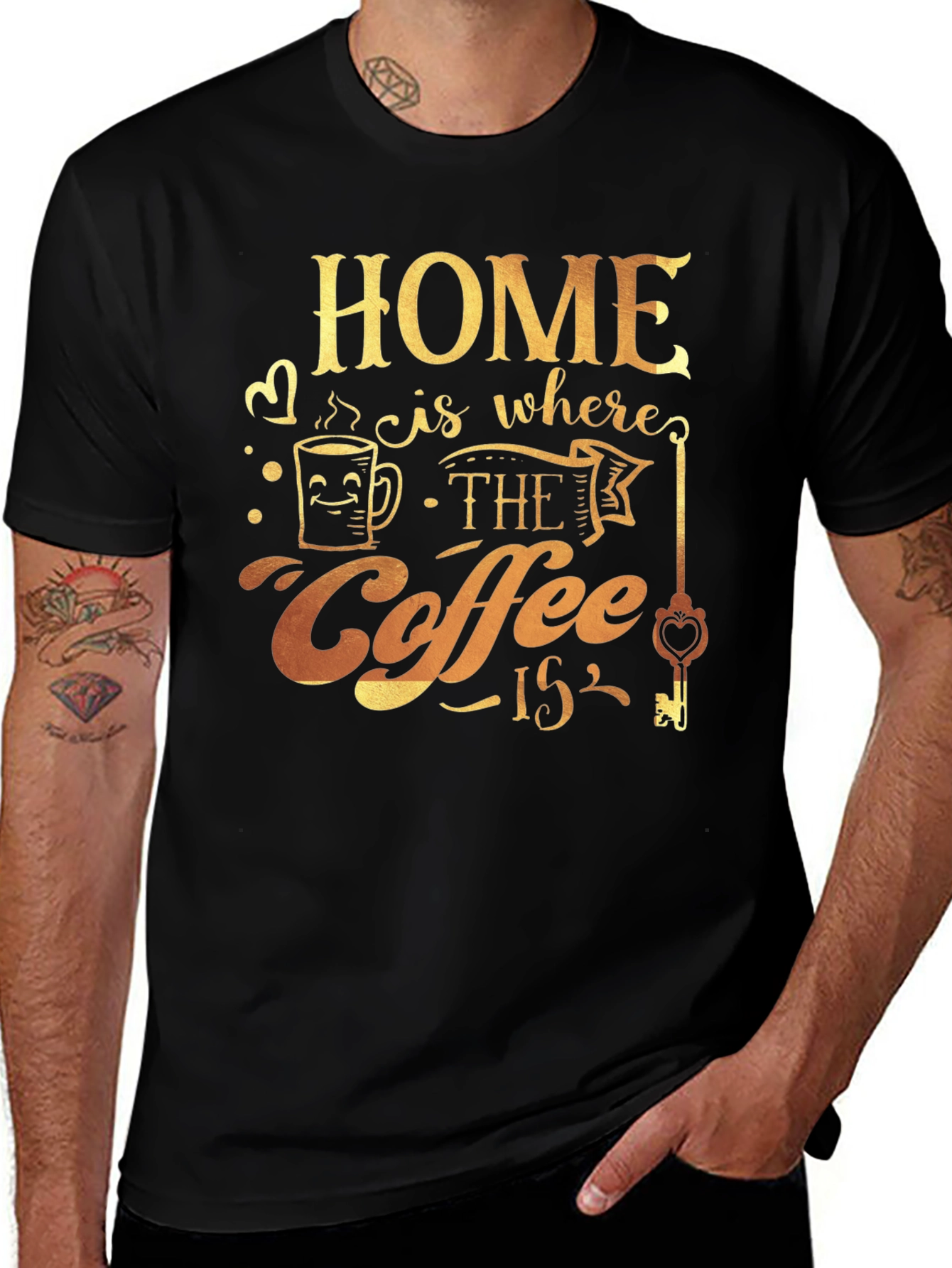 Home is Where the Coffee Is T-Shirt