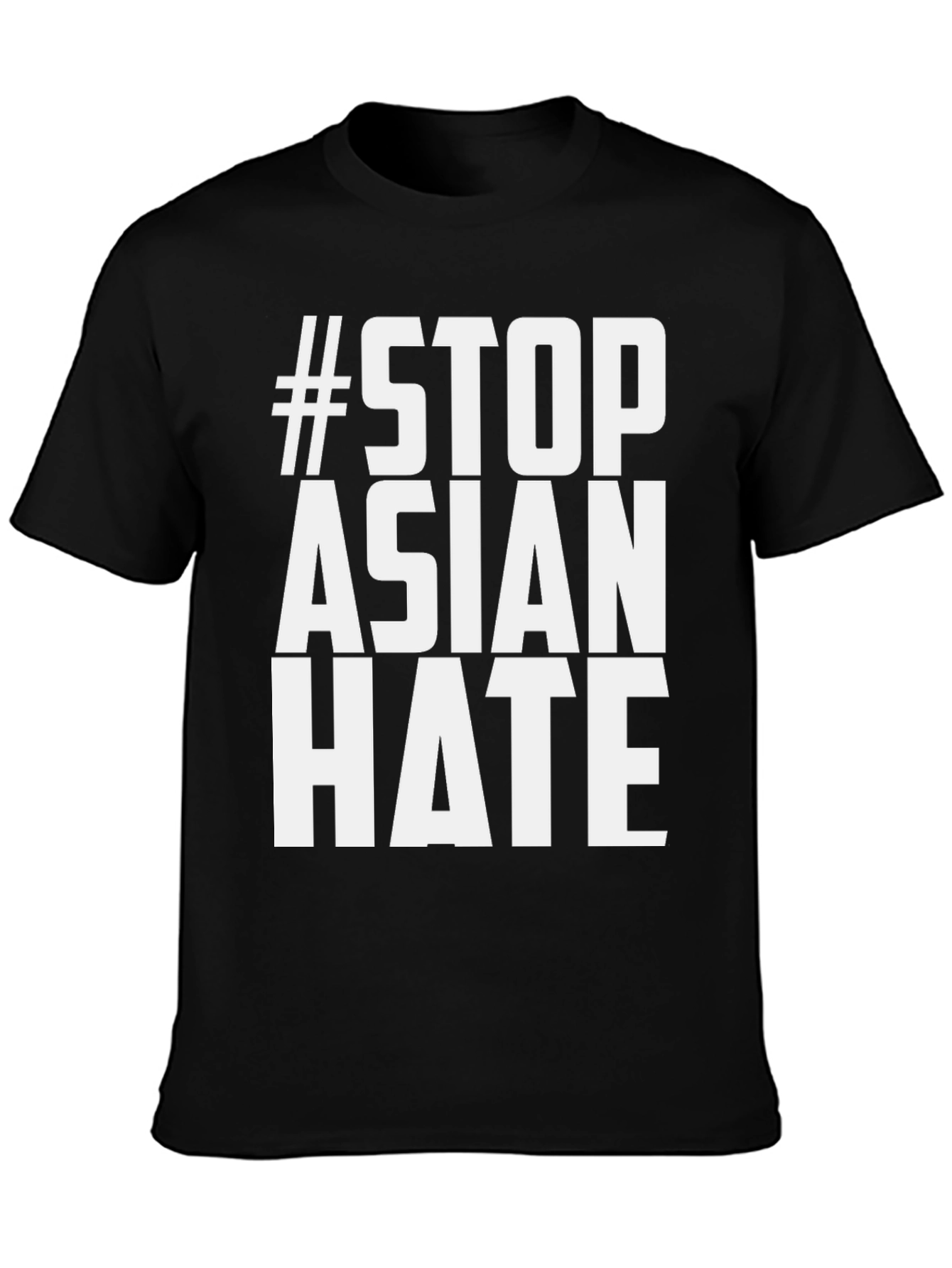Stop Asian Hate T-Shirt - Black