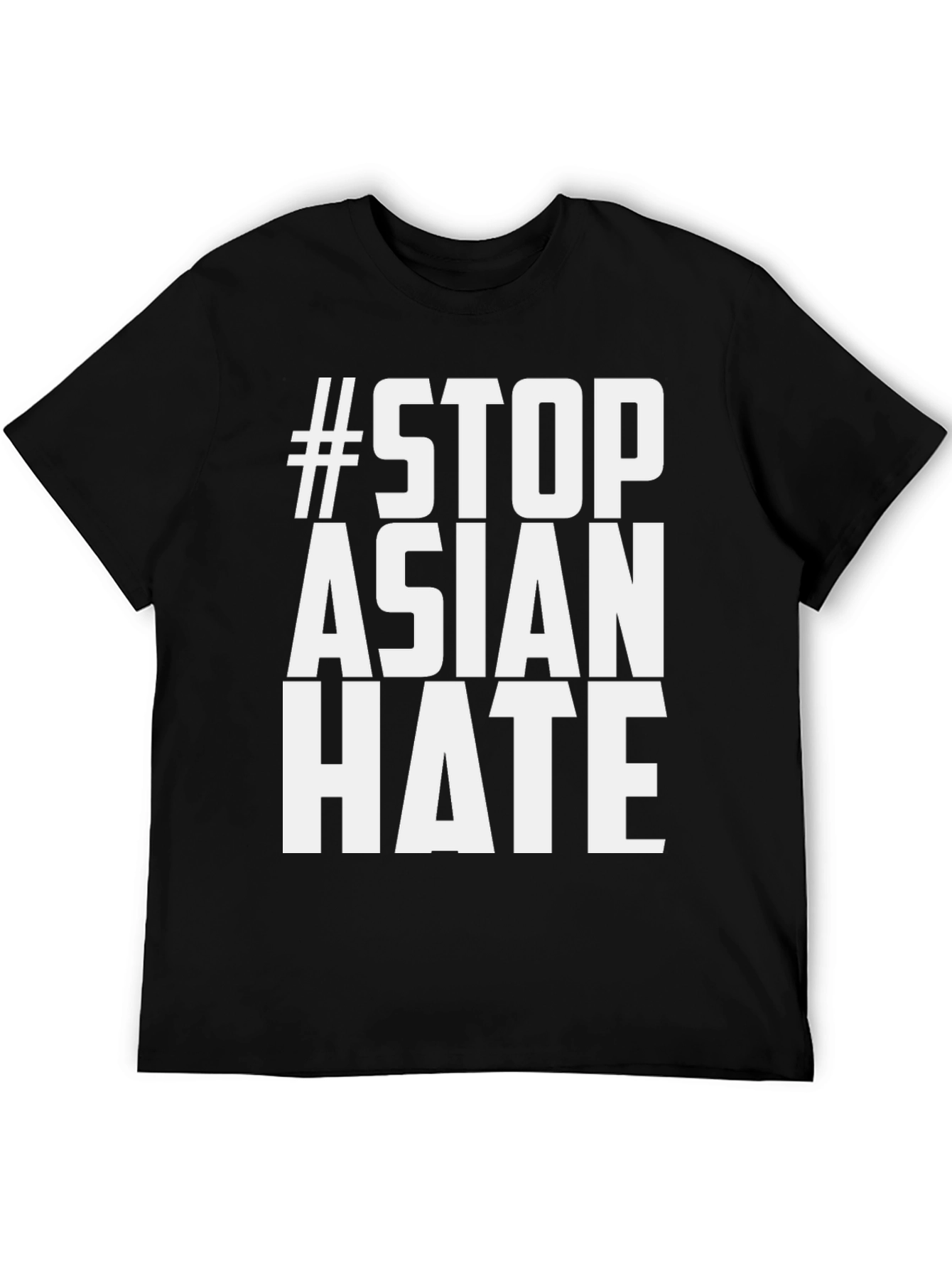 Stop Asian Hate T-Shirt - Black