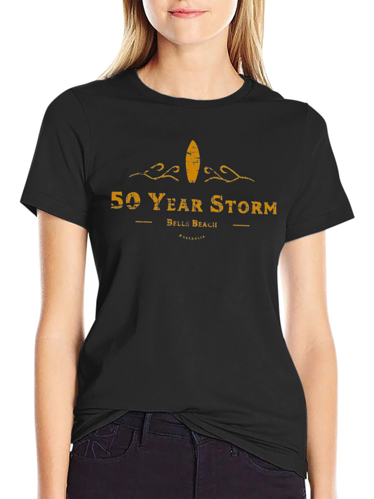 50 Year Storm Bells Beach Australia T-Shirt