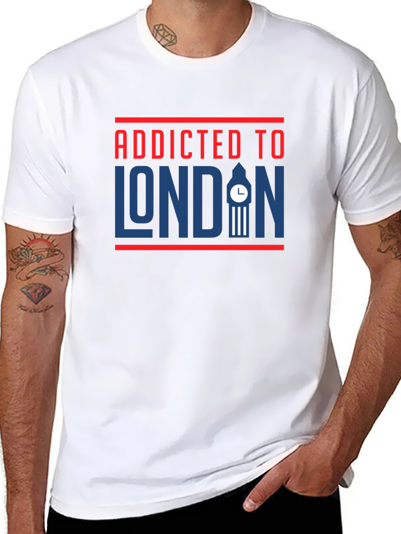 Addicted to London Graphic T-Shirt