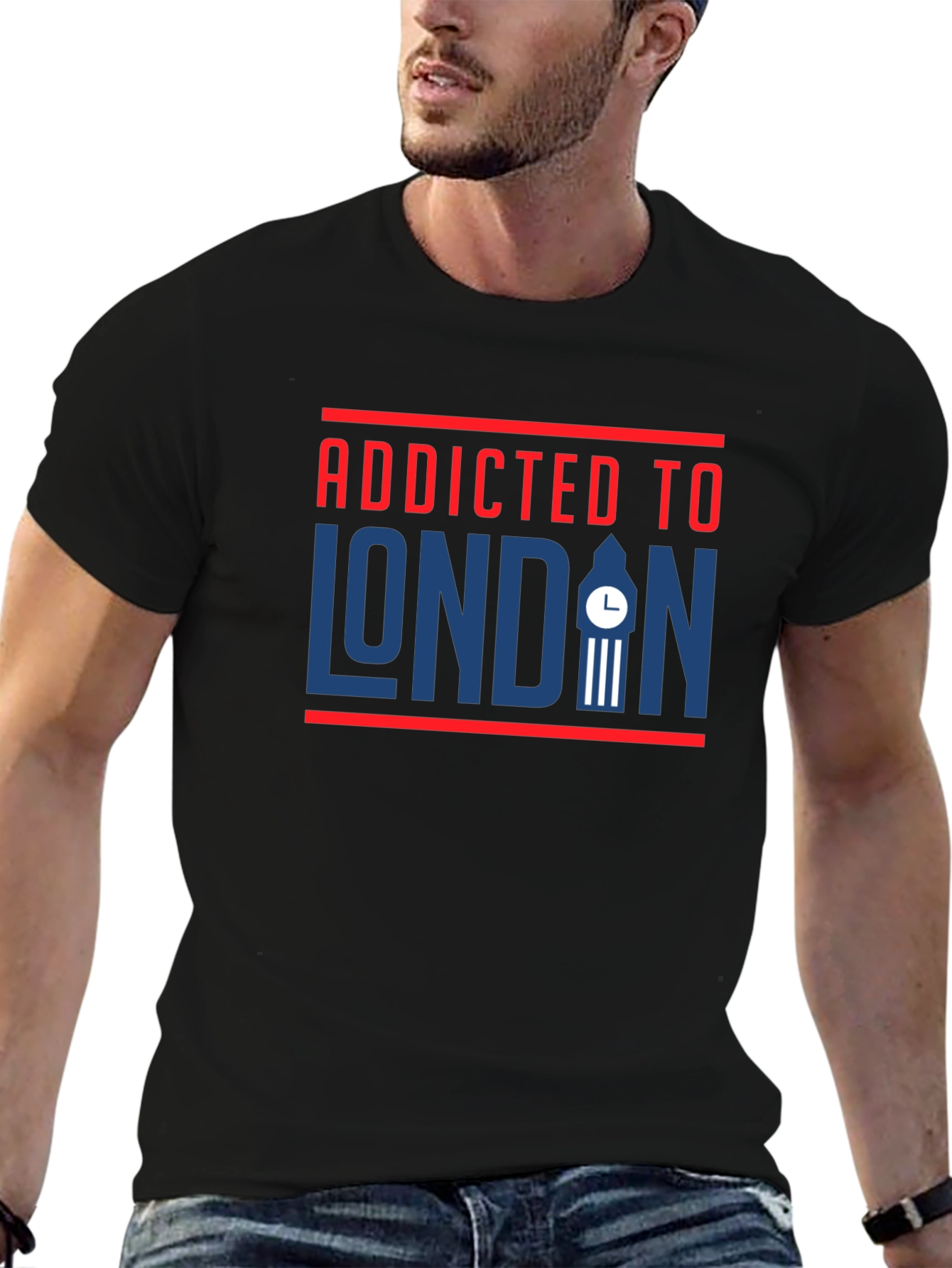 Addicted to London Graphic T-Shirt